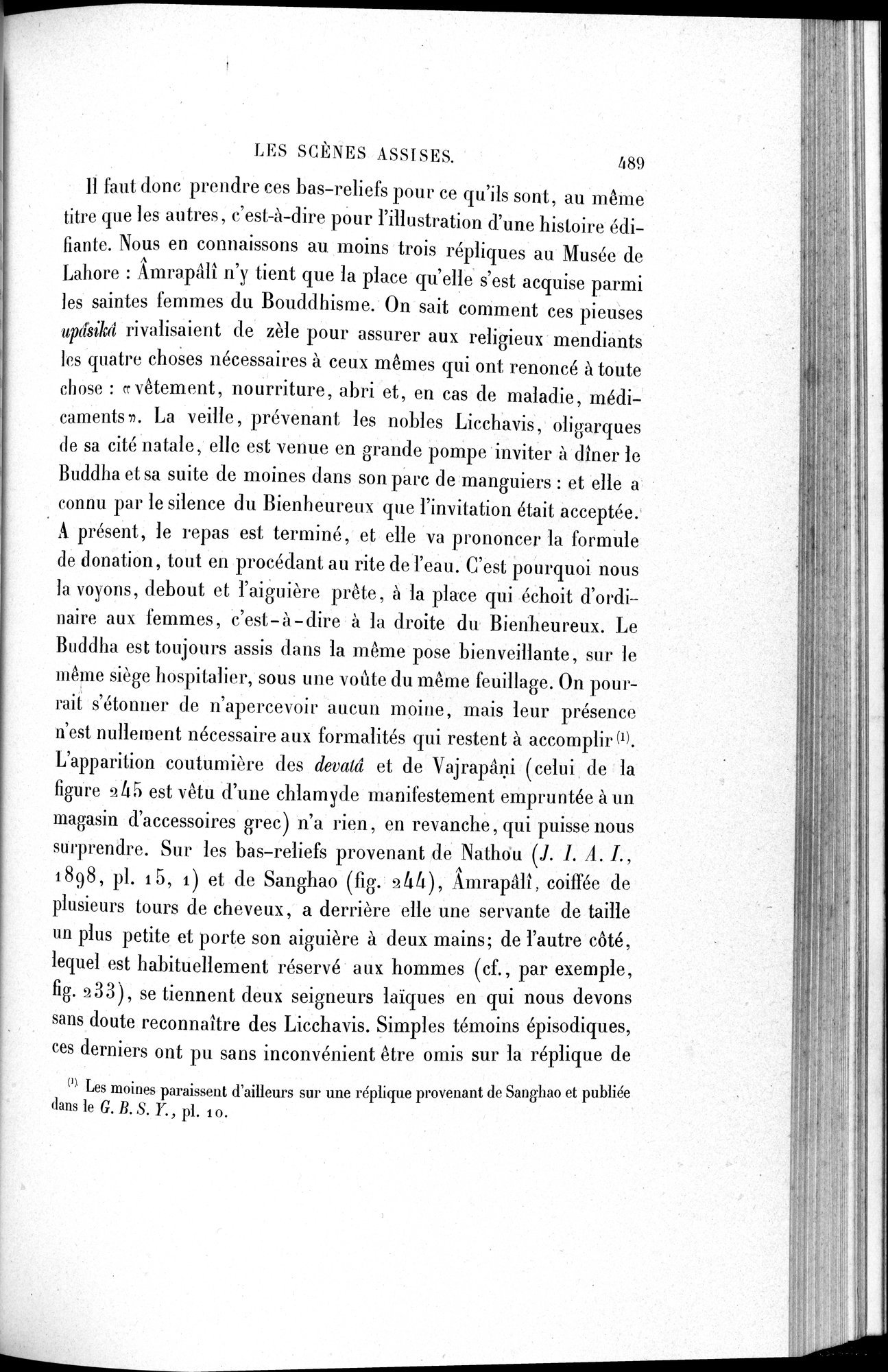 L'art Greco-Bouddhique du Gandhâra : vol.1 / 515 ページ（白黒高解像度画像）