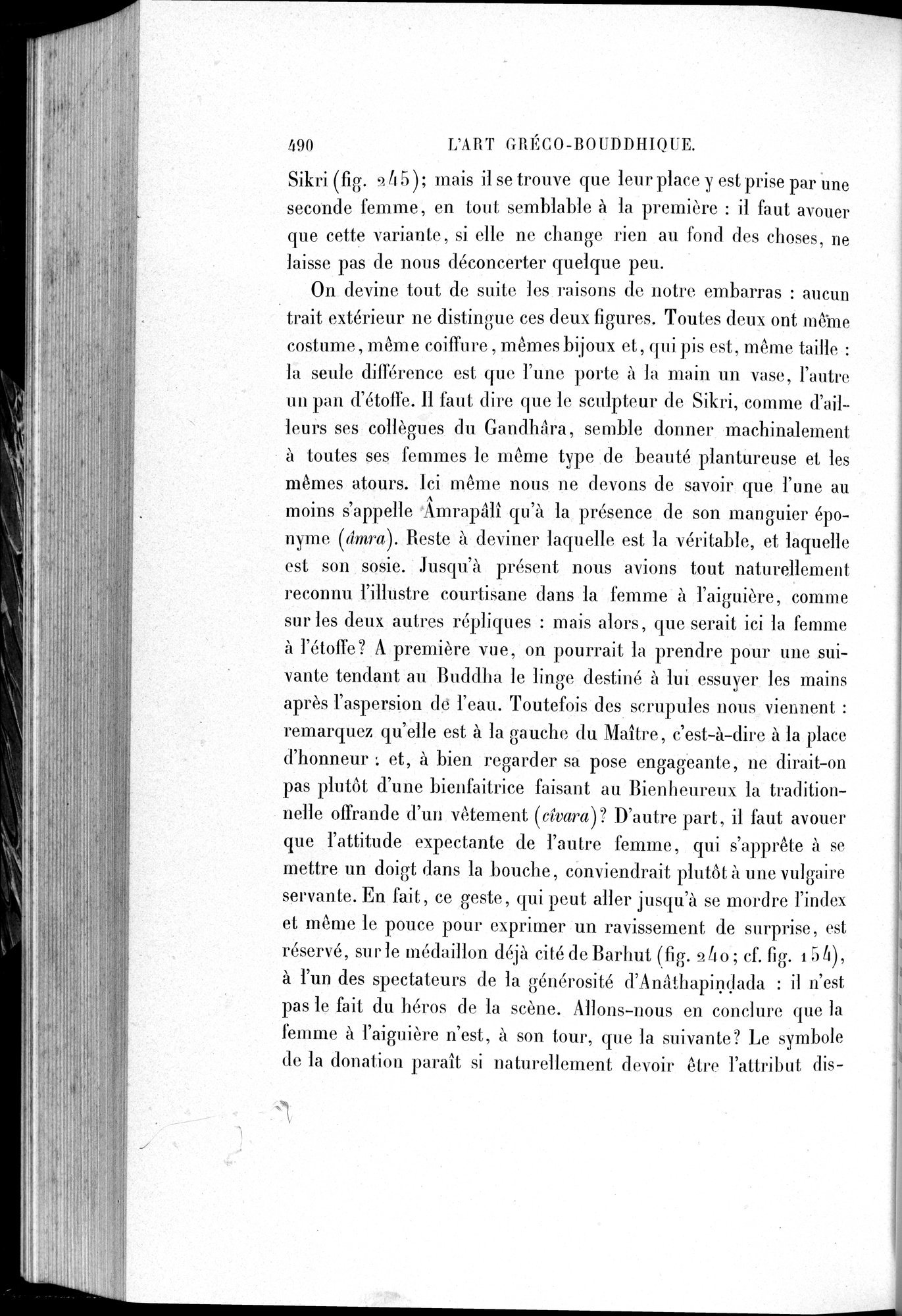 L'art Greco-Bouddhique du Gandhâra : vol.1 / Page 516 (Grayscale High Resolution Image)
