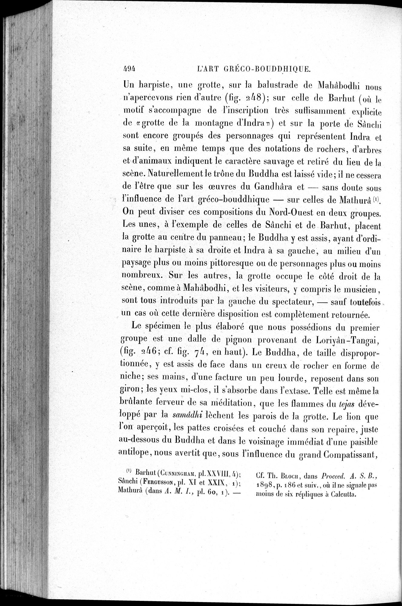 L'art Greco-Bouddhique du Gandhâra : vol.1 / 520 ページ（白黒高解像度画像）