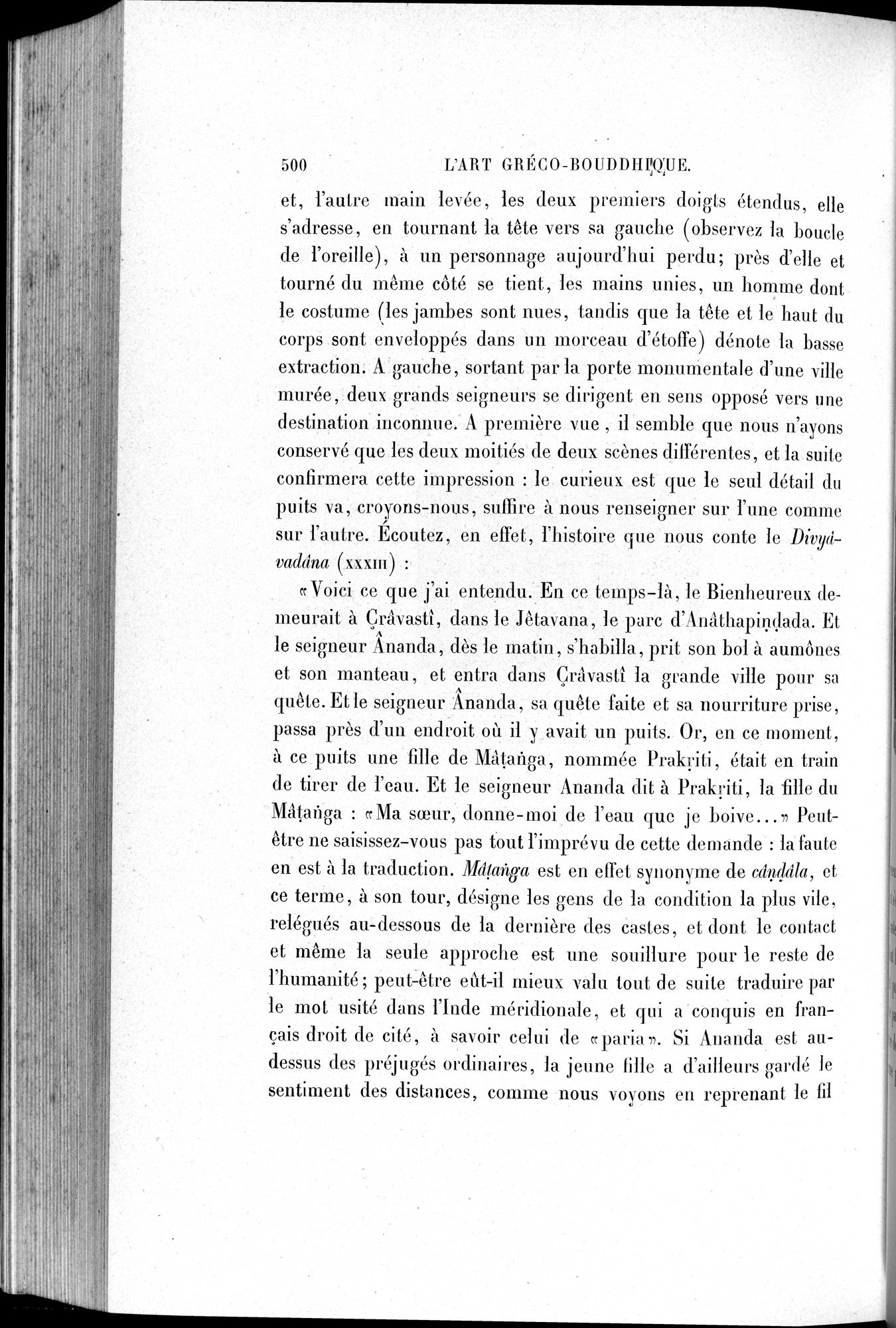 L'art Greco-Bouddhique du Gandhâra : vol.1 / 526 ページ（白黒高解像度画像）