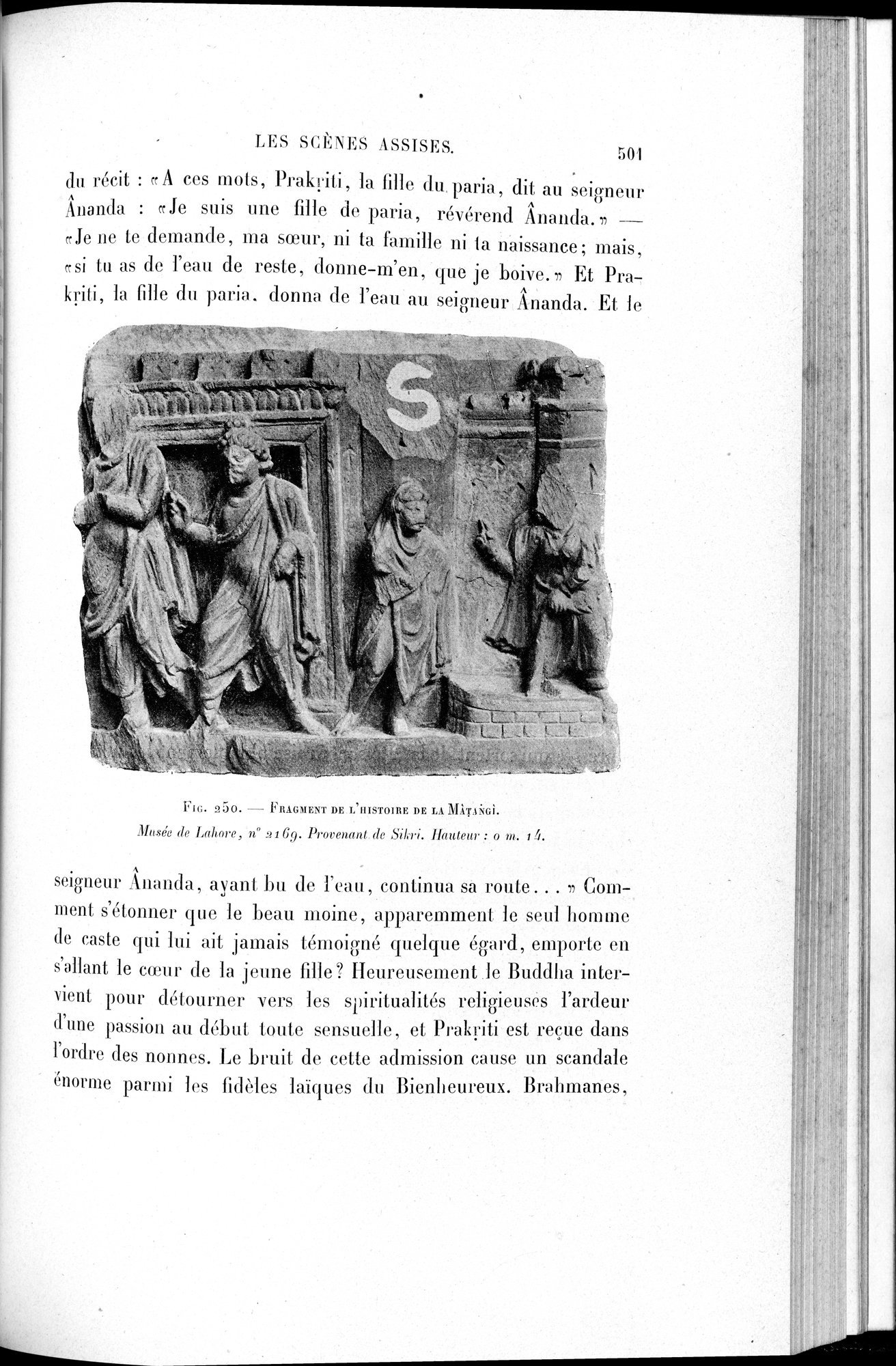 L'art Greco-Bouddhique du Gandhâra : vol.1 / 527 ページ（白黒高解像度画像）
