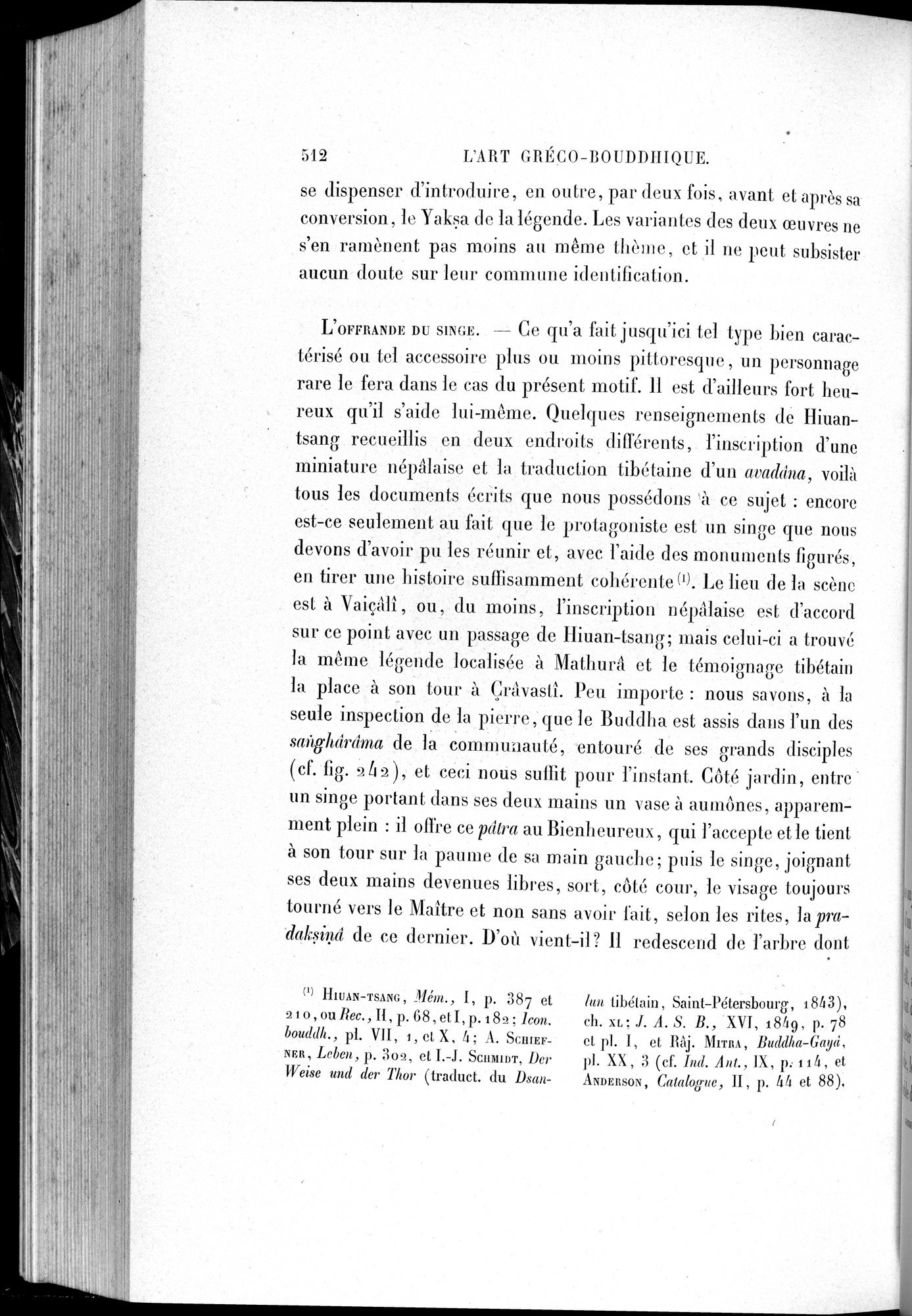 L'art Greco-Bouddhique du Gandhâra : vol.1 / Page 538 (Grayscale High Resolution Image)