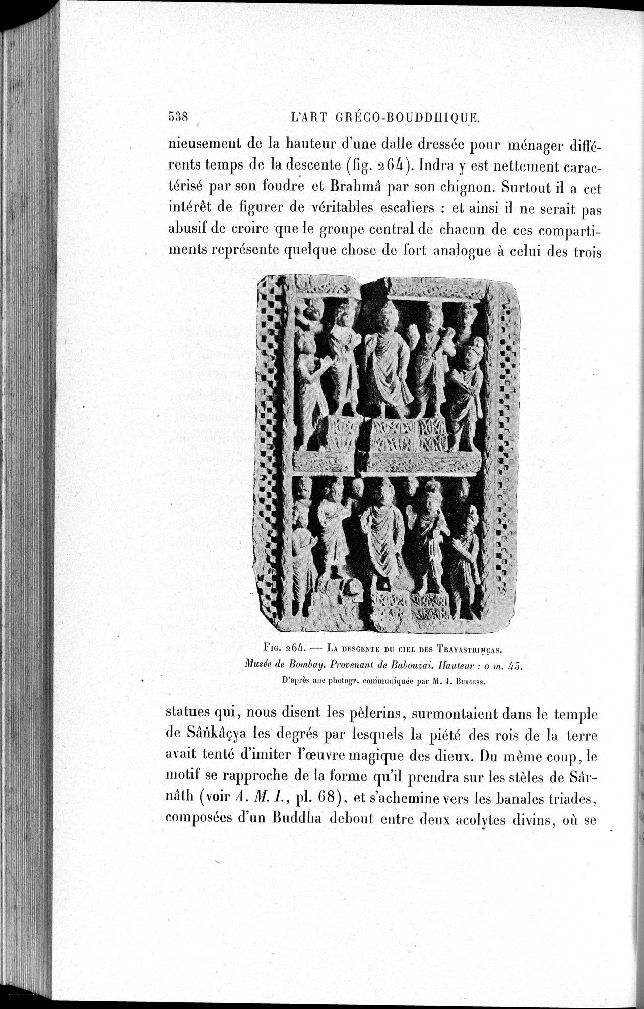 L'art Greco-Bouddhique du Gandhâra : vol.1 / Page 564 (Grayscale High Resolution Image)