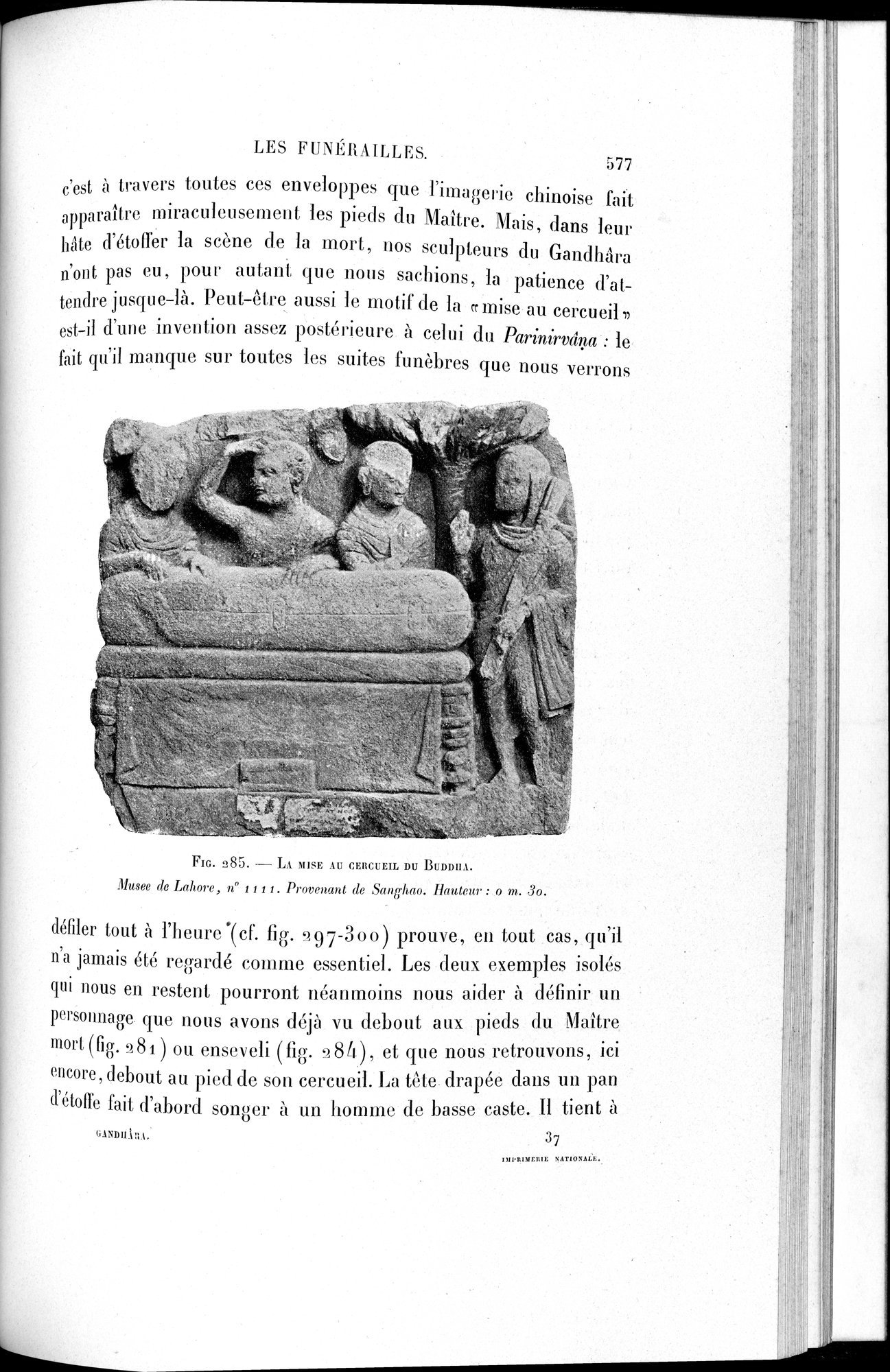 L'art Greco-Bouddhique du Gandhâra : vol.1 / 603 ページ（白黒高解像度画像）
