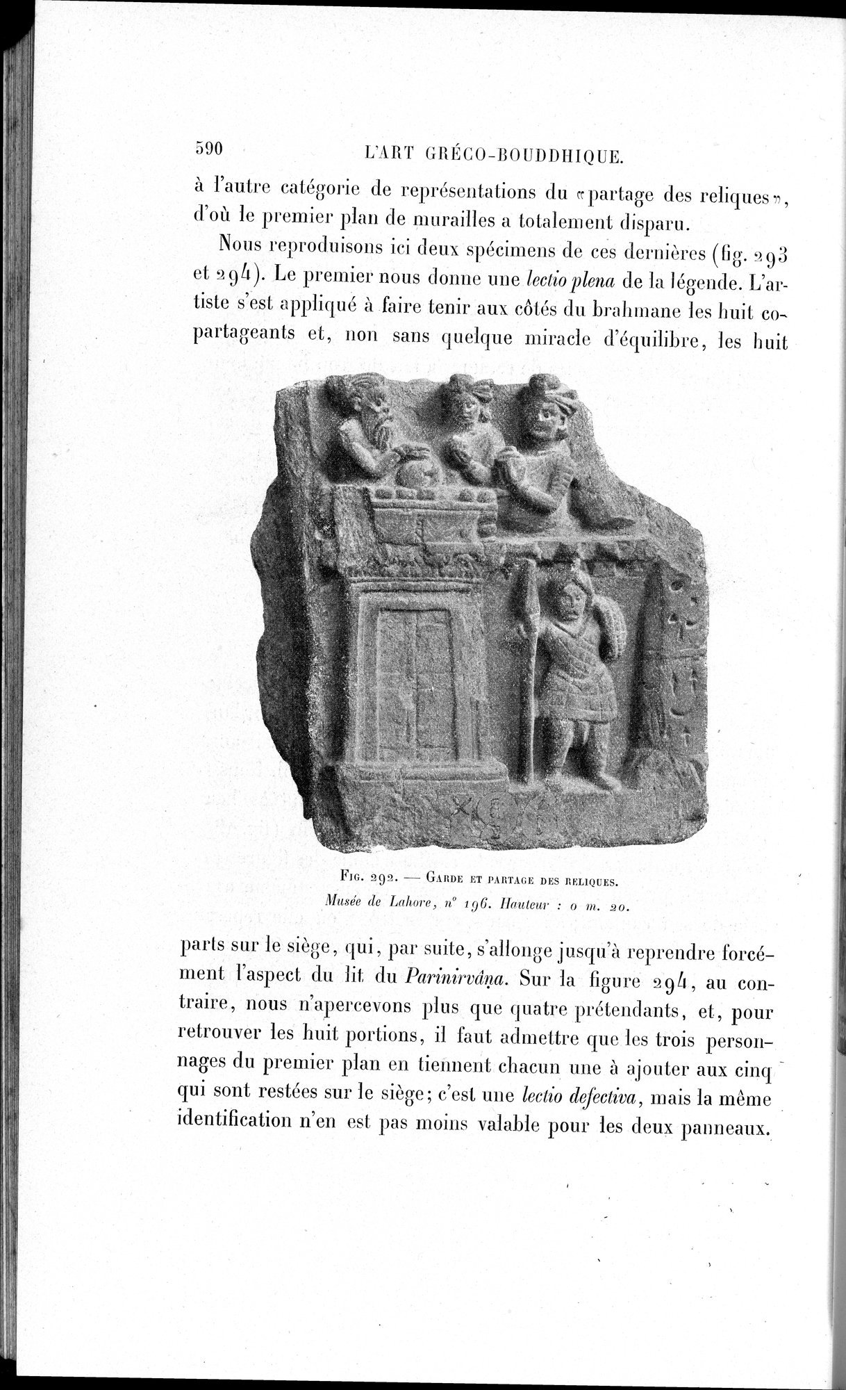 L'art Greco-Bouddhique du Gandhâra : vol.1 / Page 616 (Grayscale High Resolution Image)