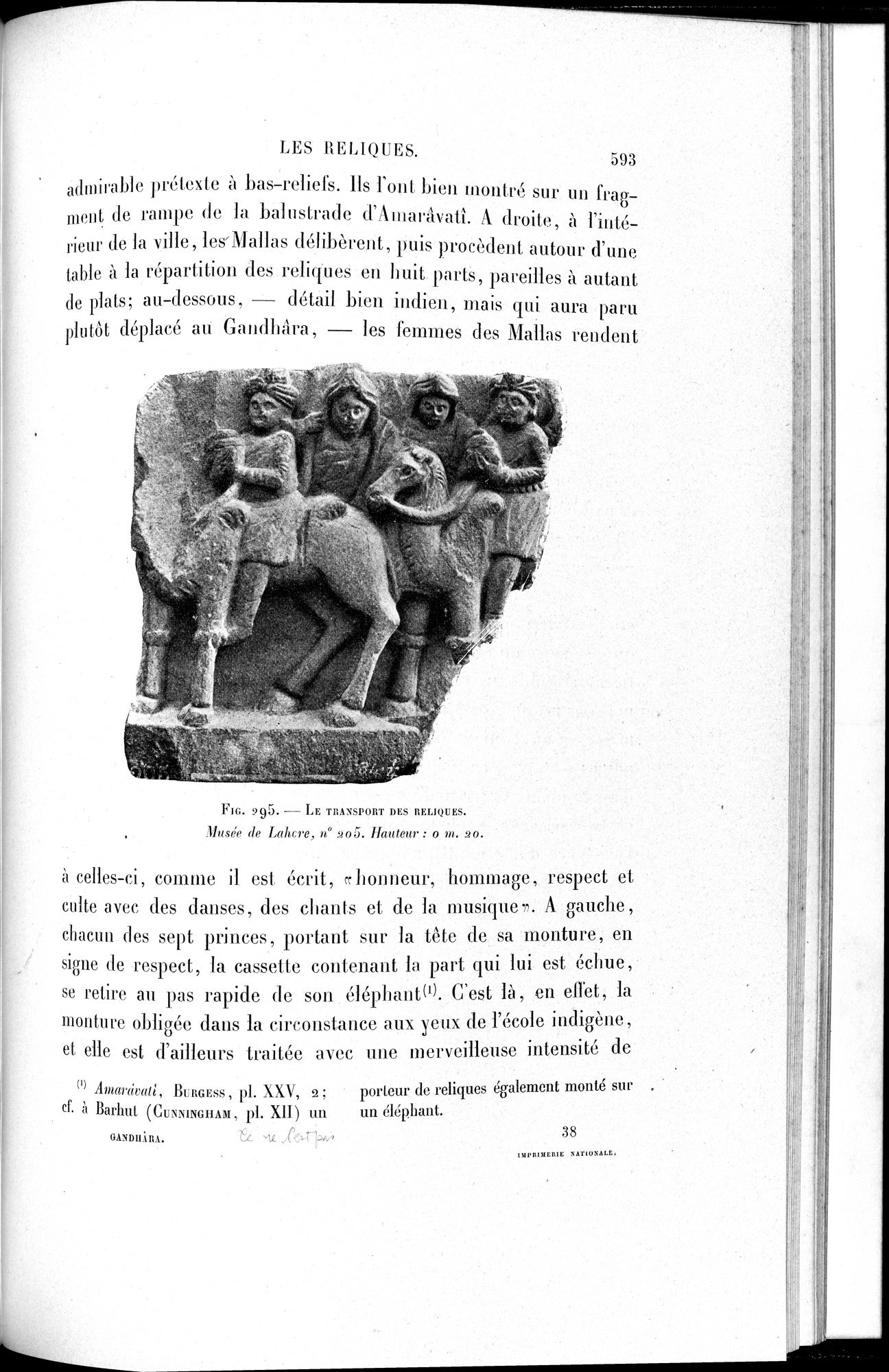 L'art Greco-Bouddhique du Gandhâra : vol.1 / Page 619 (Grayscale High Resolution Image)