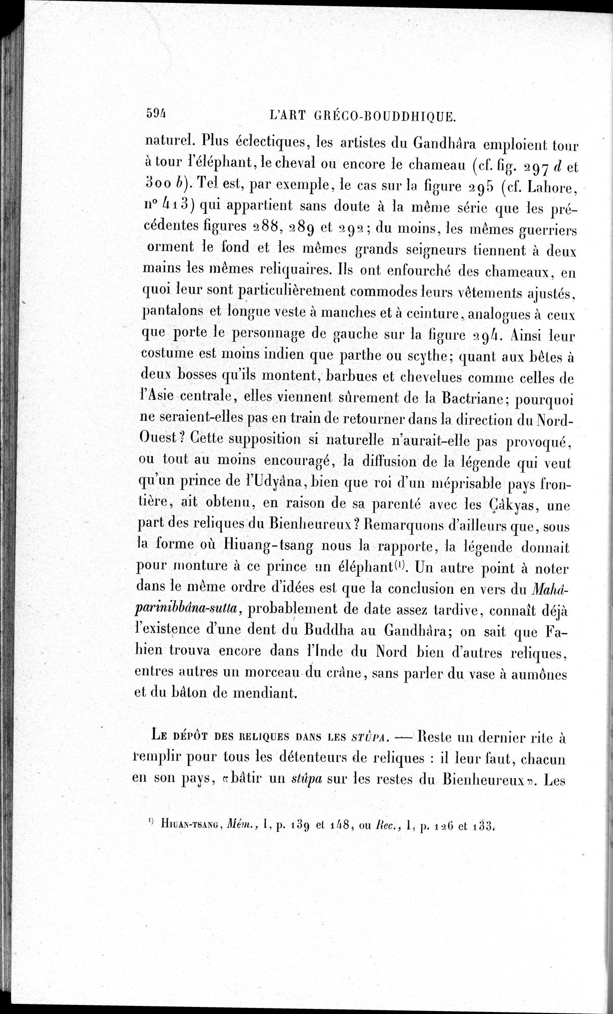 L'art Greco-Bouddhique du Gandhâra : vol.1 / Page 620 (Grayscale High Resolution Image)