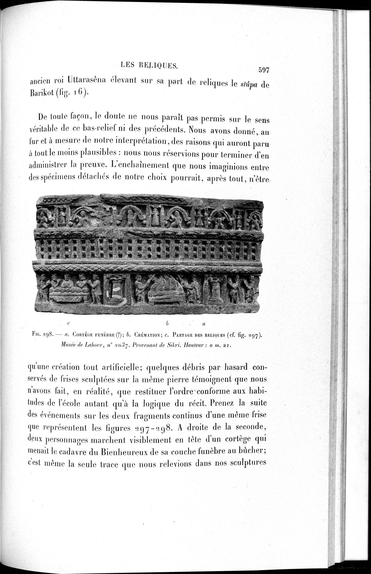 L'art Greco-Bouddhique du Gandhâra : vol.1 / 623 ページ（白黒高解像度画像）