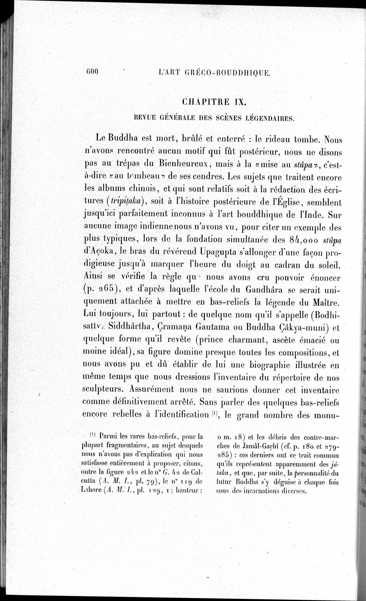 L'art Greco-Bouddhique du Gandhâra : vol.1 / Page 626 (Grayscale High Resolution Image)