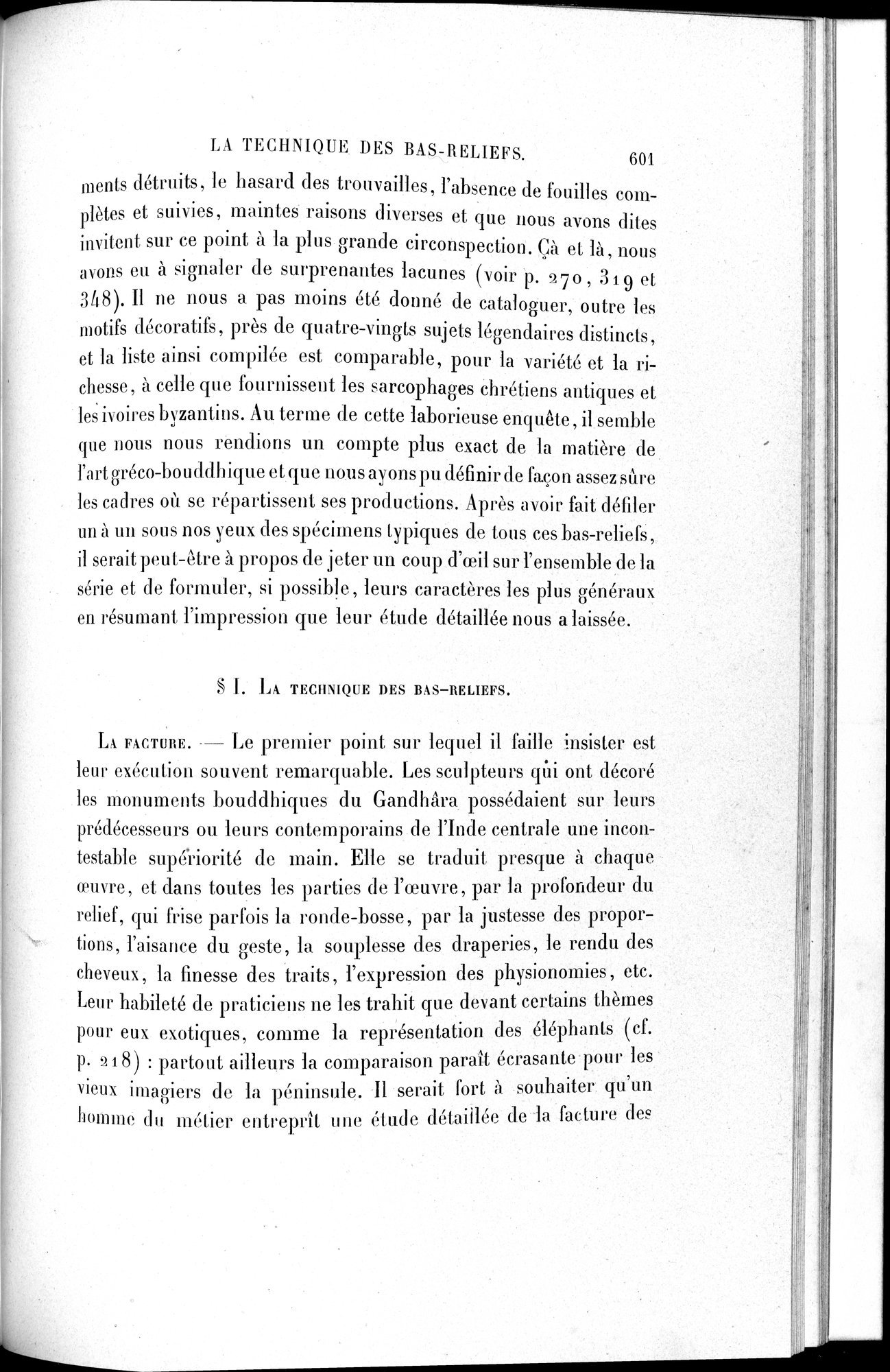 L'art Greco-Bouddhique du Gandhâra : vol.1 / 627 ページ（白黒高解像度画像）