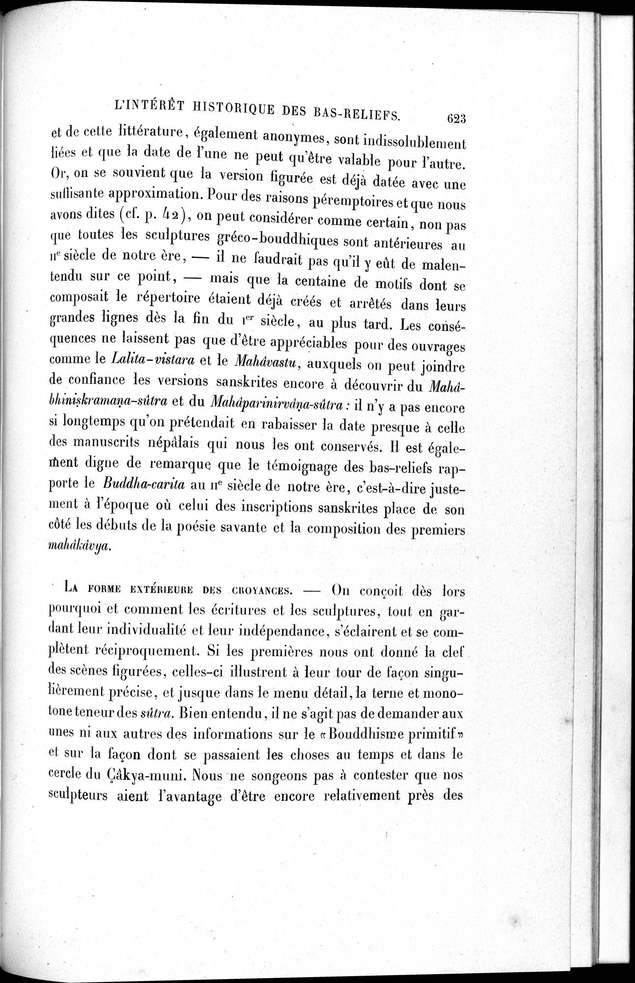 L'art Greco-Bouddhique du Gandhâra : vol.1 / 649 ページ（白黒高解像度画像）