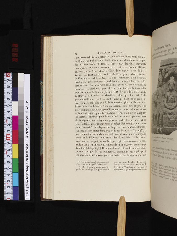 L'art Greco-Bouddhique du Gandhâra : vol.2 / 118 ページ（カラー画像）