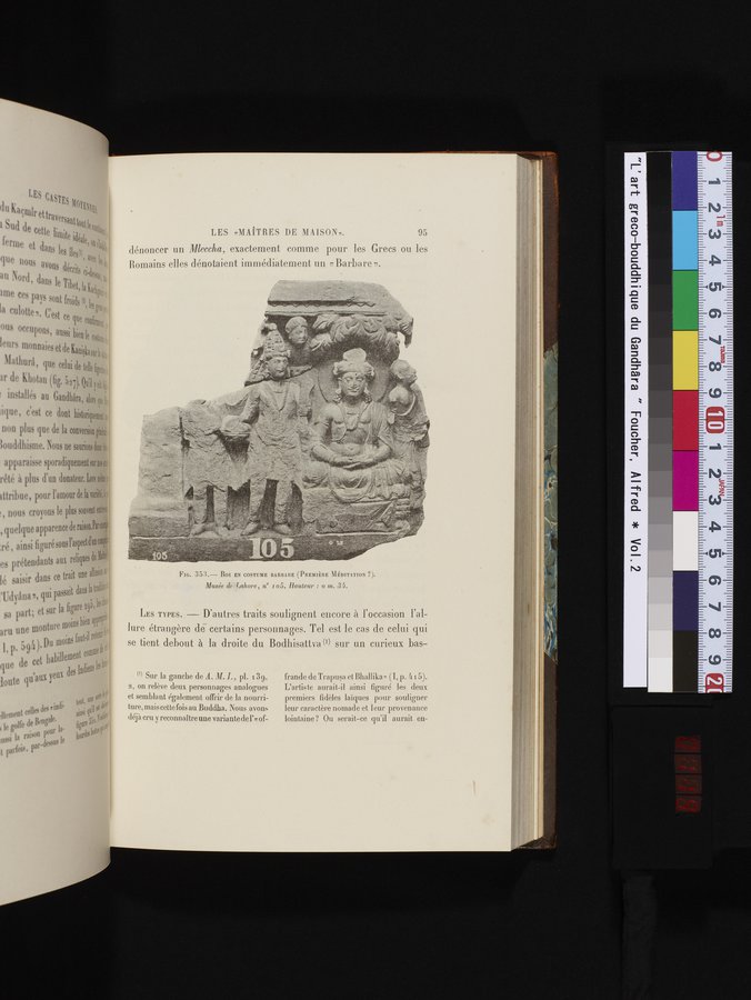 L'art Greco-Bouddhique du Gandhâra : vol.2 / 119 ページ（カラー画像）
