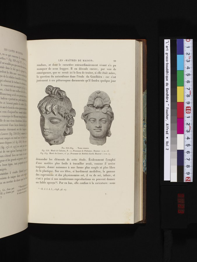 L'art Greco-Bouddhique du Gandhâra : vol.2 / 123 ページ（カラー画像）