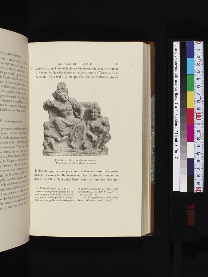 L'art Greco-Bouddhique du Gandhâra : vol.2 / 127 ページ（カラー画像）