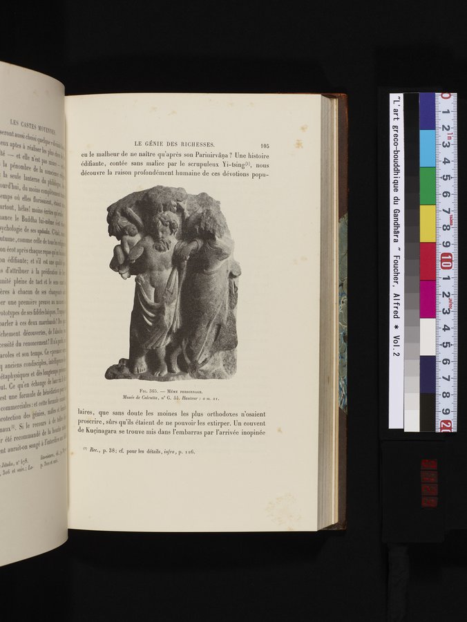 L'art Greco-Bouddhique du Gandhâra : vol.2 / 129 ページ（カラー画像）