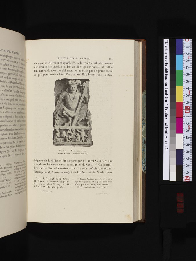 L'art Greco-Bouddhique du Gandhâra : vol.2 / 137 ページ（カラー画像）