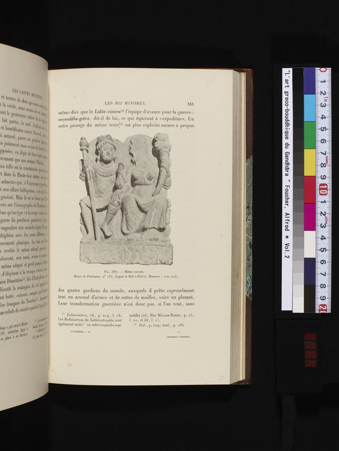 L'art Greco-Bouddhique du Gandhâra : vol.2 / 185 ページ（カラー画像）