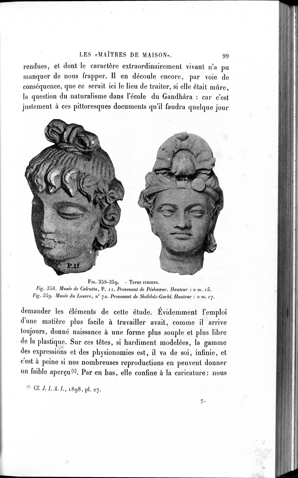 L'art Greco-Bouddhique du Gandhâra : vol.2 / 123 ページ（白黒高解像度画像）