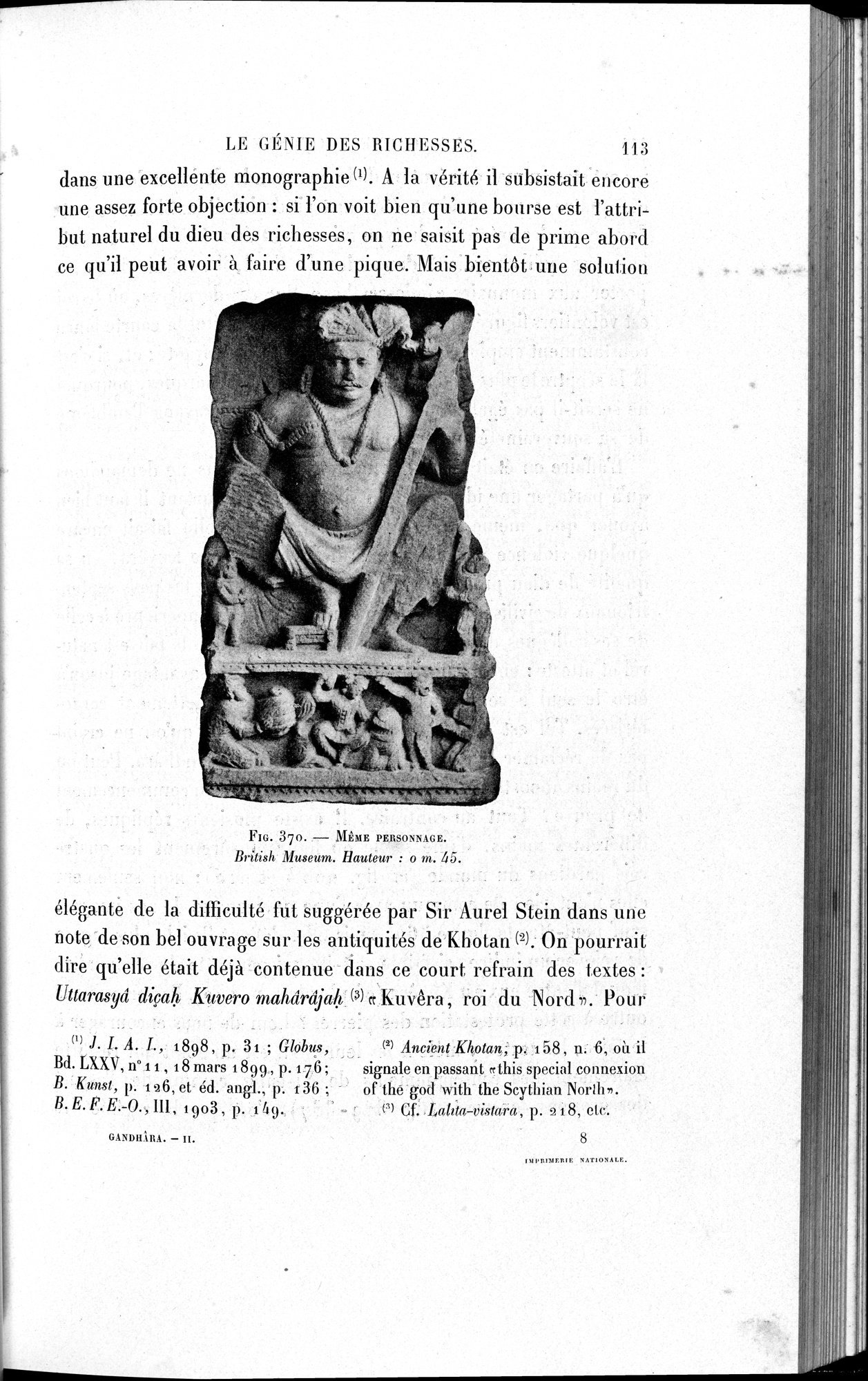 L'art Greco-Bouddhique du Gandhâra : vol.2 / 137 ページ（白黒高解像度画像）