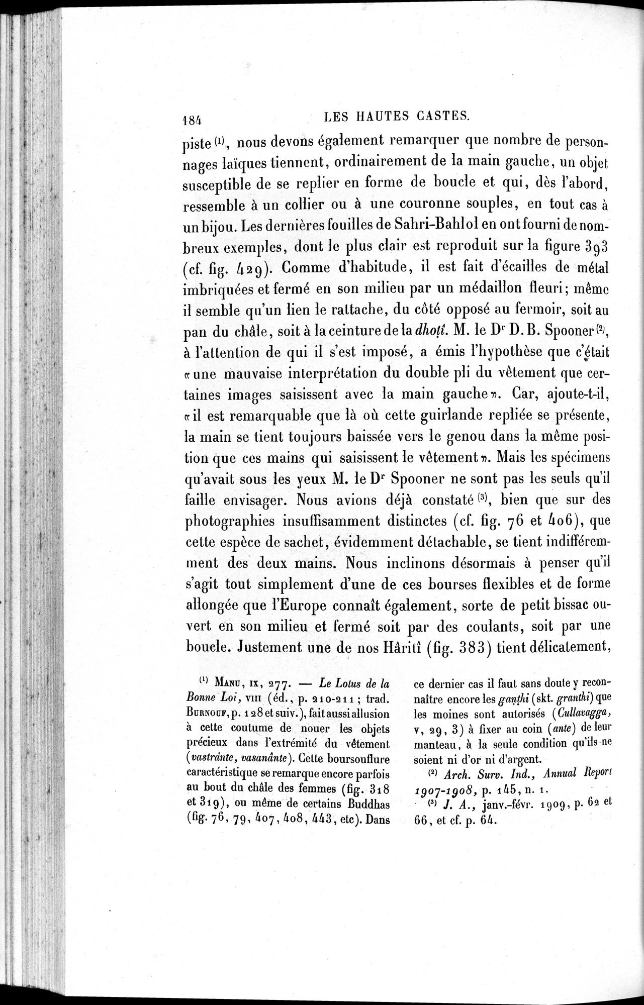 L'art Greco-Bouddhique du Gandhâra : vol.2 / 208 ページ（白黒高解像度画像）