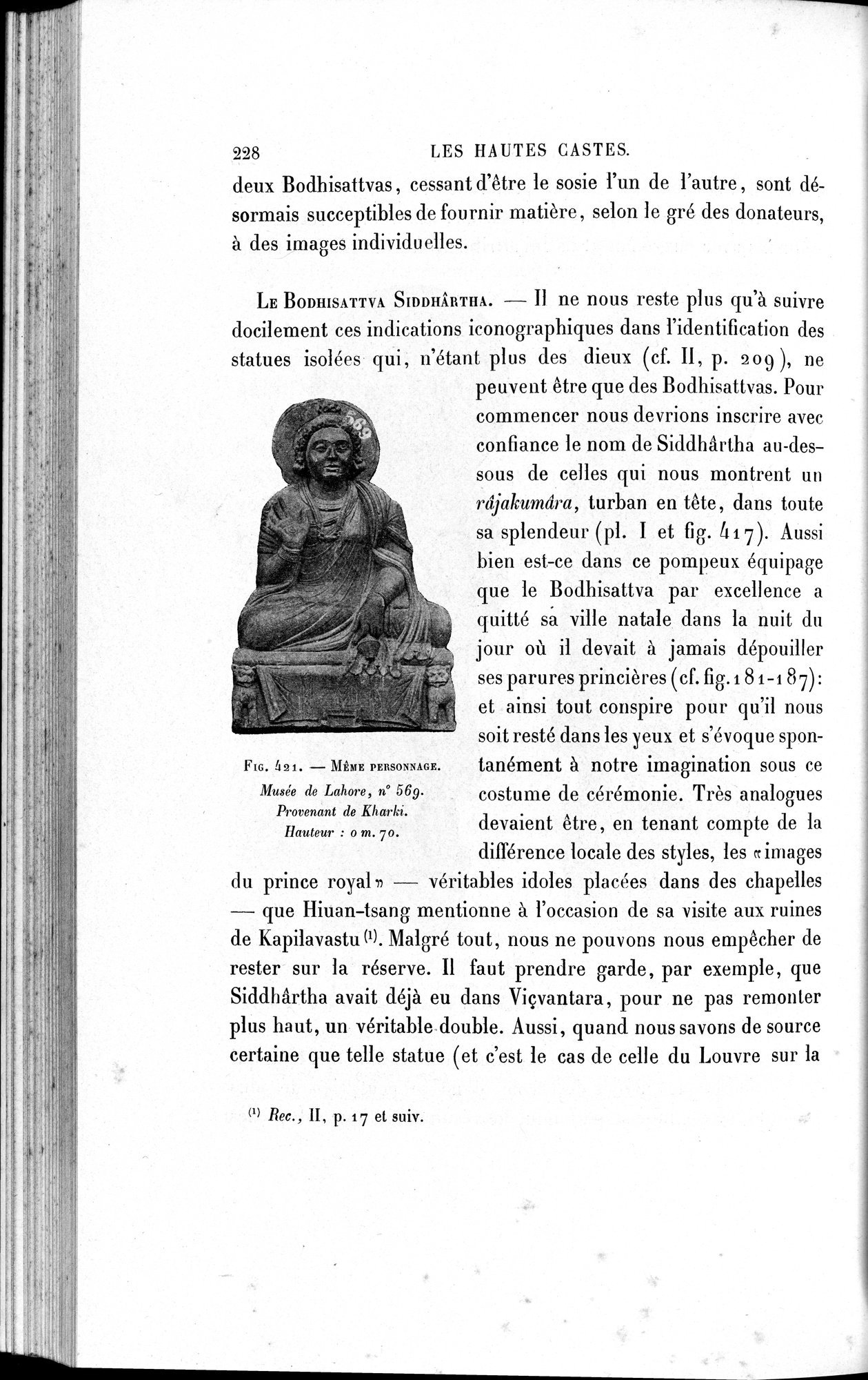 L'art Greco-Bouddhique du Gandhâra : vol.2 / 252 ページ（白黒高解像度画像）