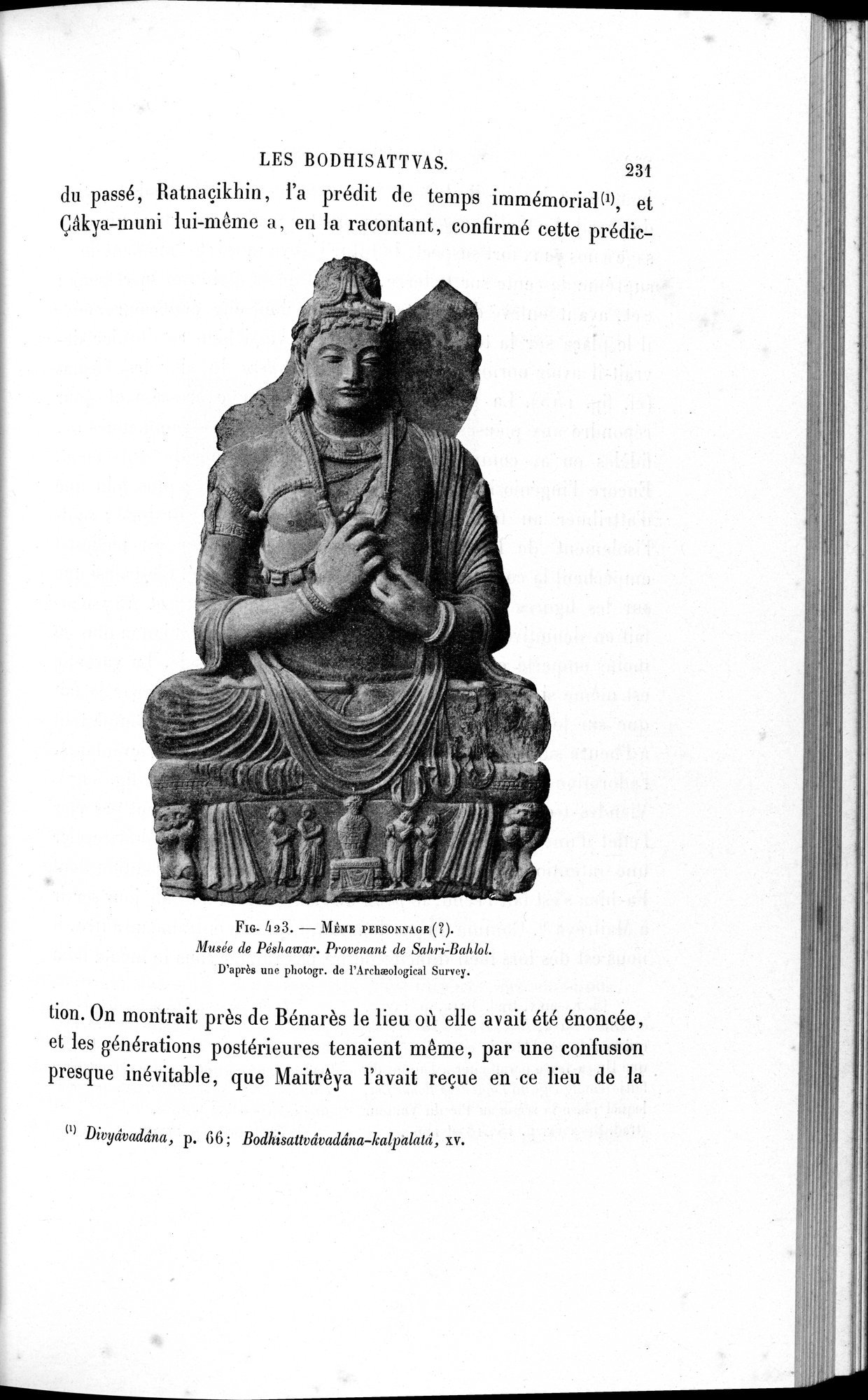 L'art Greco-Bouddhique du Gandhâra : vol.2 / 255 ページ（白黒高解像度画像）