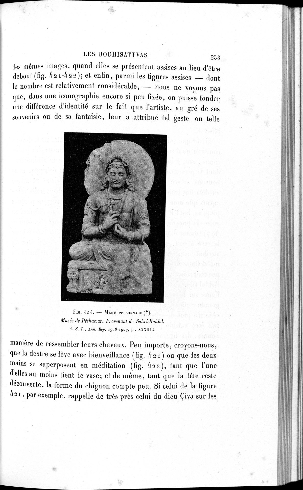 L'art Greco-Bouddhique du Gandhâra : vol.2 / 257 ページ（白黒高解像度画像）