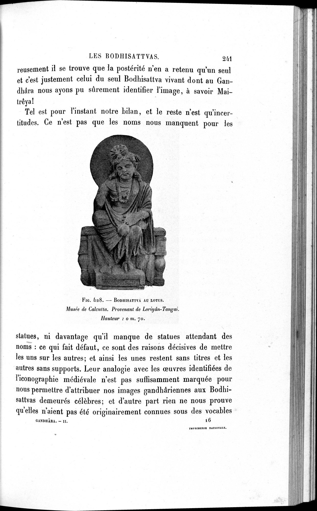 L'art Greco-Bouddhique du Gandhâra : vol.2 / 265 ページ（白黒高解像度画像）