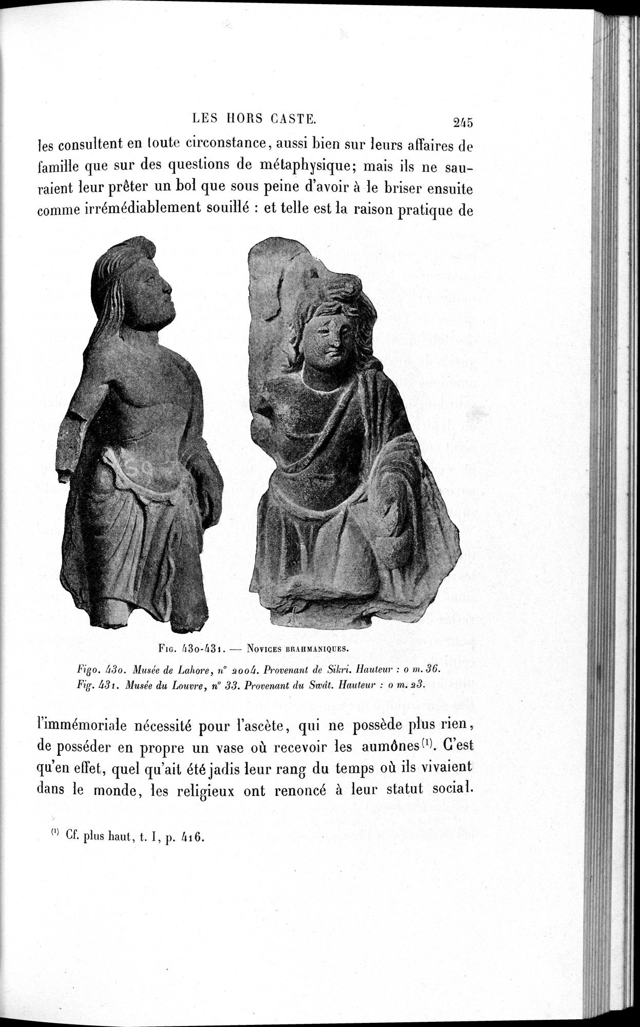 L'art Greco-Bouddhique du Gandhâra : vol.2 / Page 269 (Grayscale High Resolution Image)