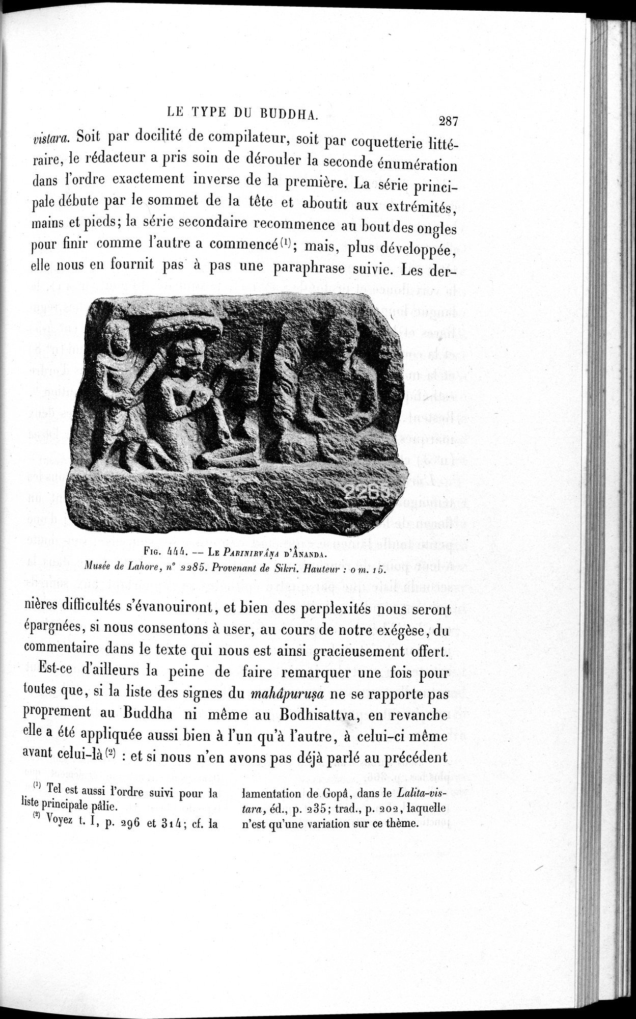 L'art Greco-Bouddhique du Gandhâra : vol.2 / Page 311 (Grayscale High Resolution Image)