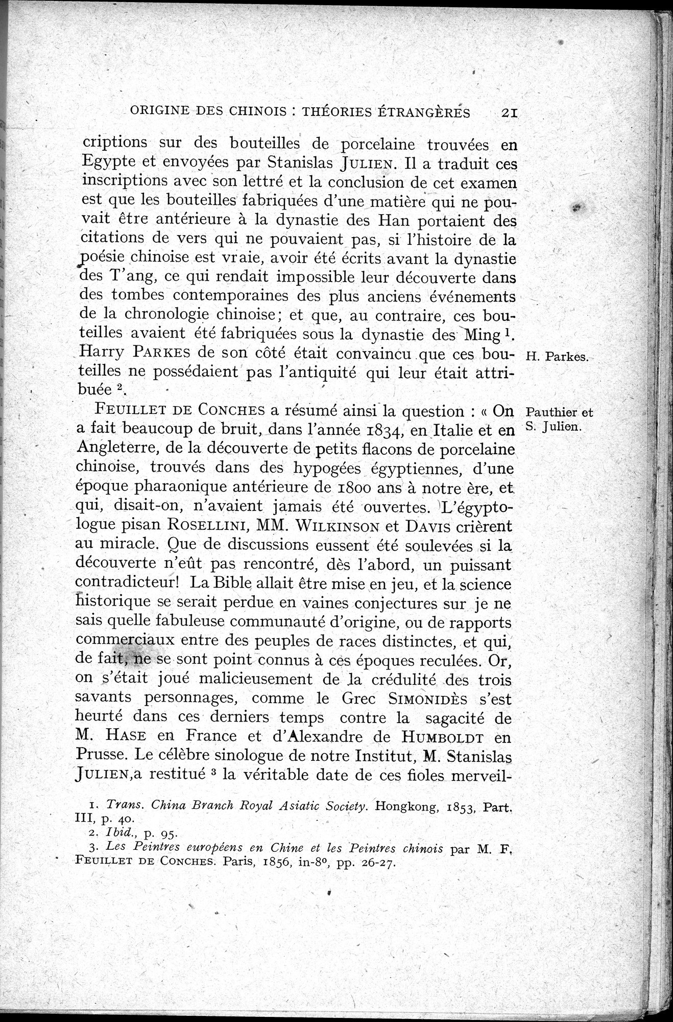 Histoire Générale de la Chine : vol.1 / 23 ページ（白黒高解像度画像）