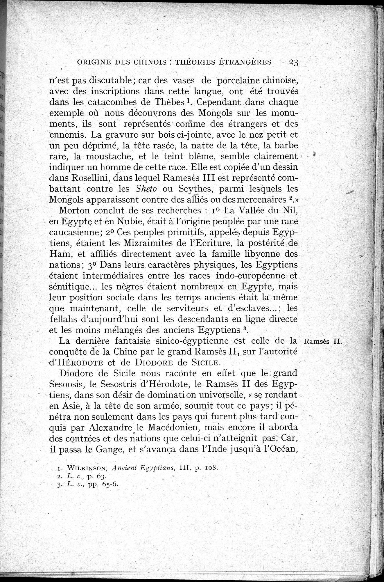Histoire Générale de la Chine : vol.1 / 25 ページ（白黒高解像度画像）