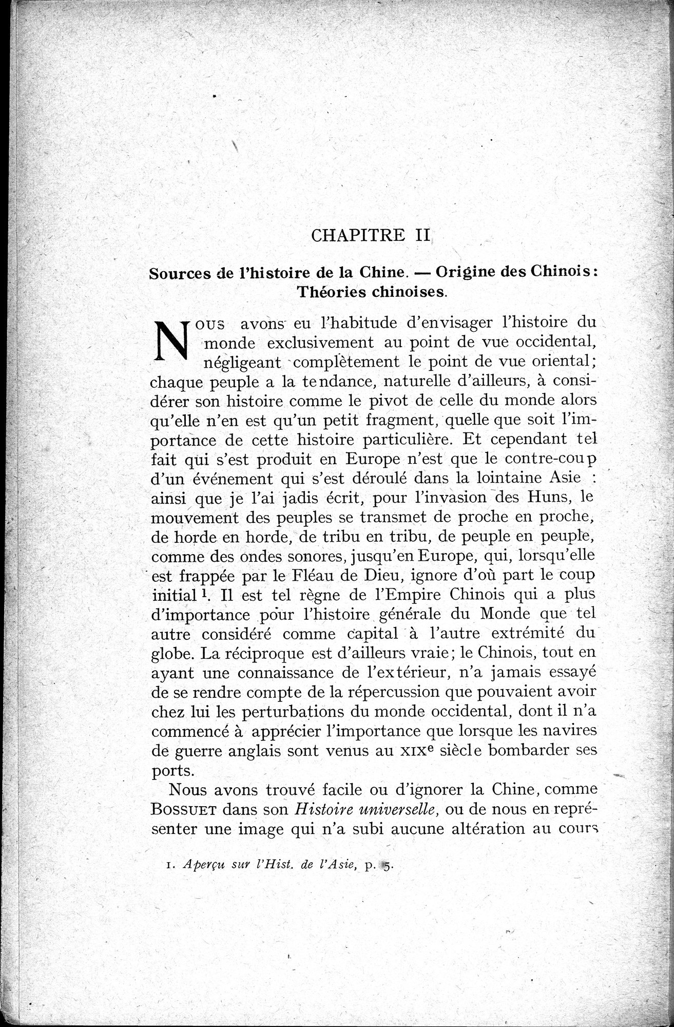 Histoire Générale de la Chine : vol.1 / 40 ページ（白黒高解像度画像）