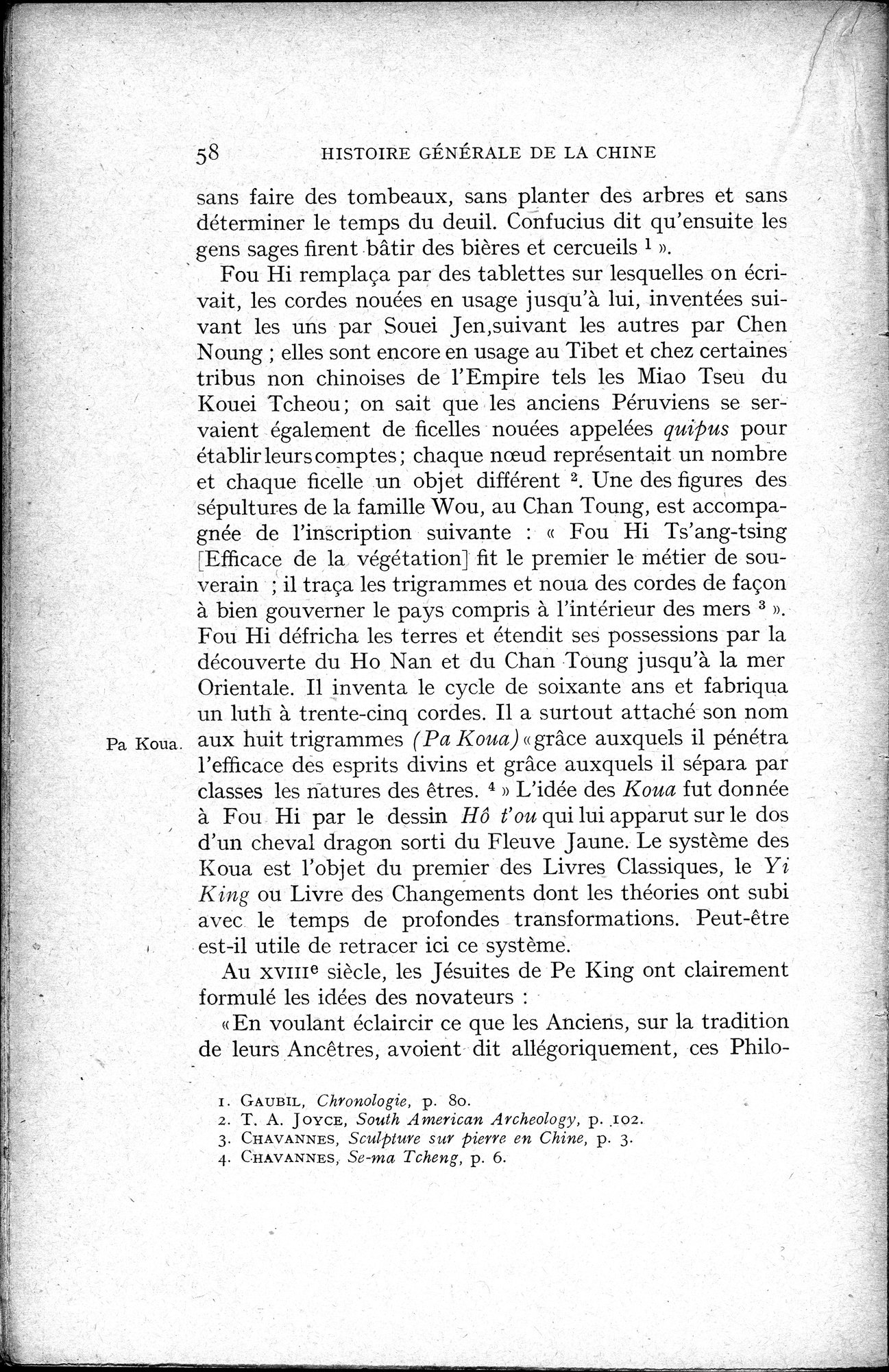 Histoire Générale de la Chine : vol.1 / 60 ページ（白黒高解像度画像）
