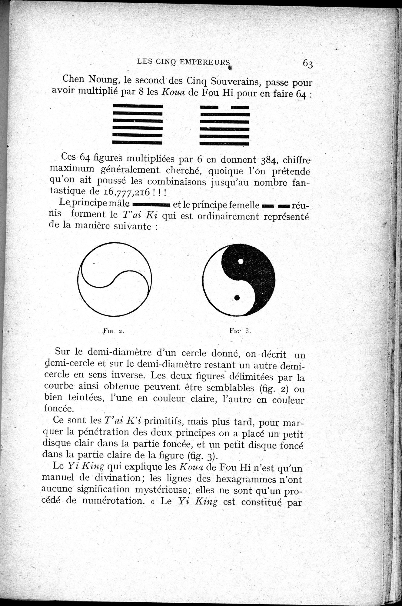 Histoire Générale de la Chine : vol.1 / 65 ページ（白黒高解像度画像）