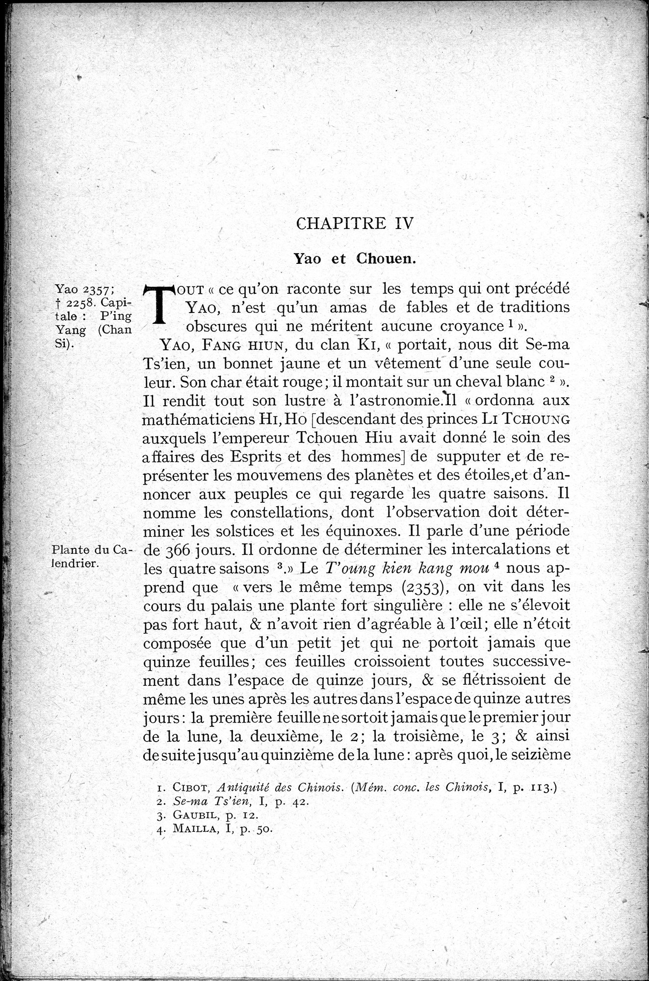 Histoire Générale de la Chine : vol.1 / 78 ページ（白黒高解像度画像）