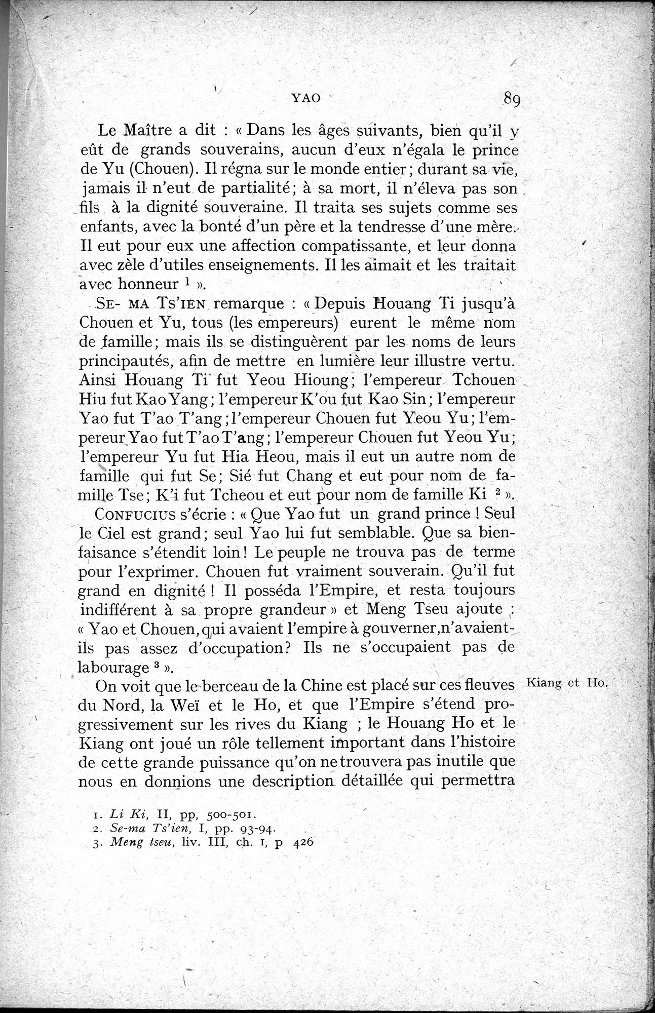 Histoire Générale de la Chine : vol.1 / 91 ページ（白黒高解像度画像）