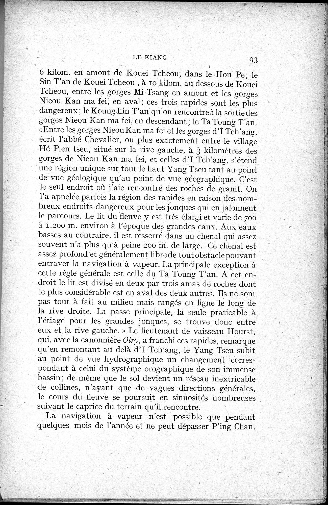 Histoire Générale de la Chine : vol.1 / 95 ページ（白黒高解像度画像）
