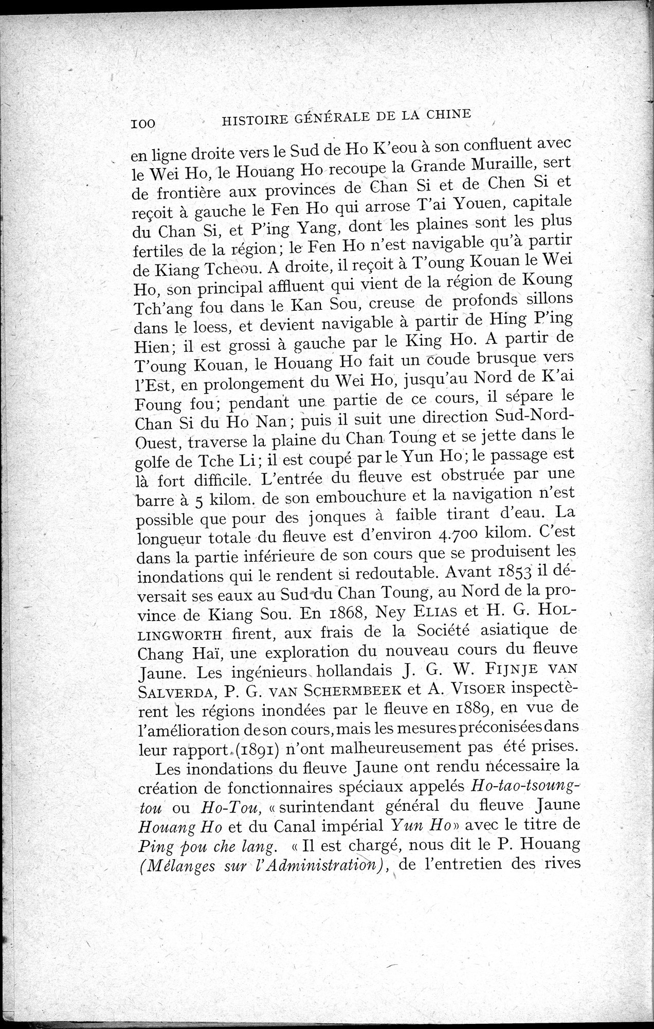 Histoire Générale de la Chine : vol.1 / 102 ページ（白黒高解像度画像）