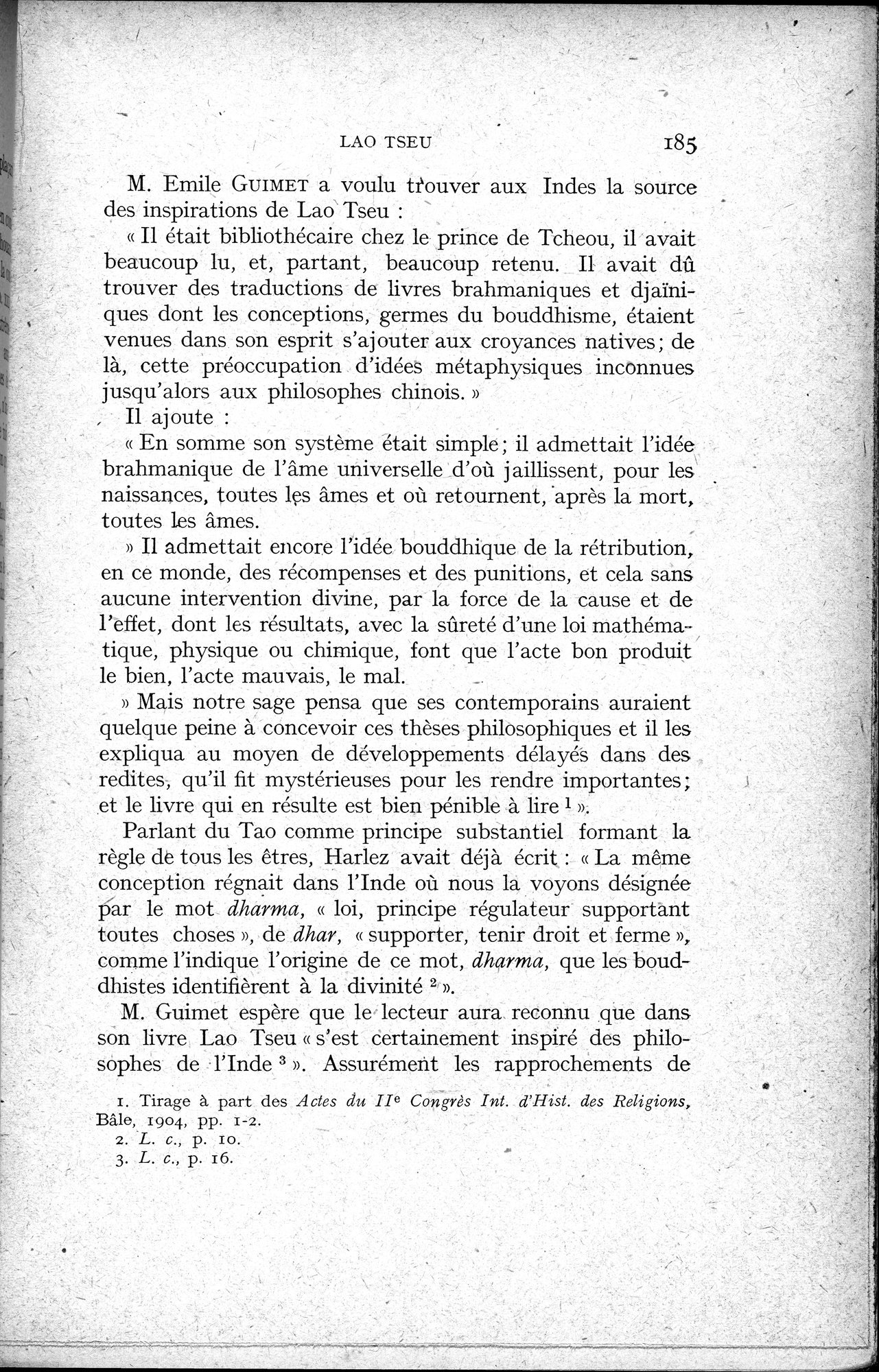 Histoire Générale de la Chine : vol.1 / 187 ページ（白黒高解像度画像）