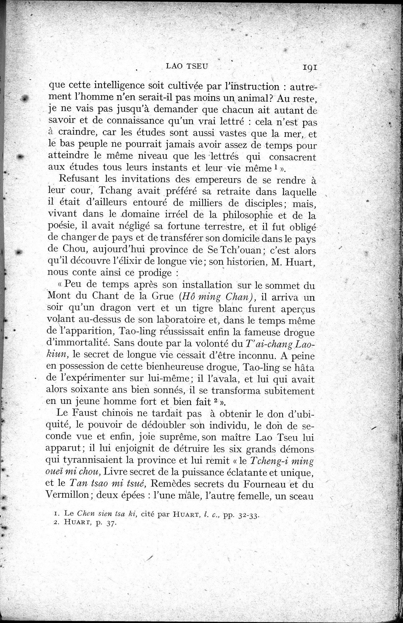 Histoire Générale de la Chine : vol.1 / 193 ページ（白黒高解像度画像）
