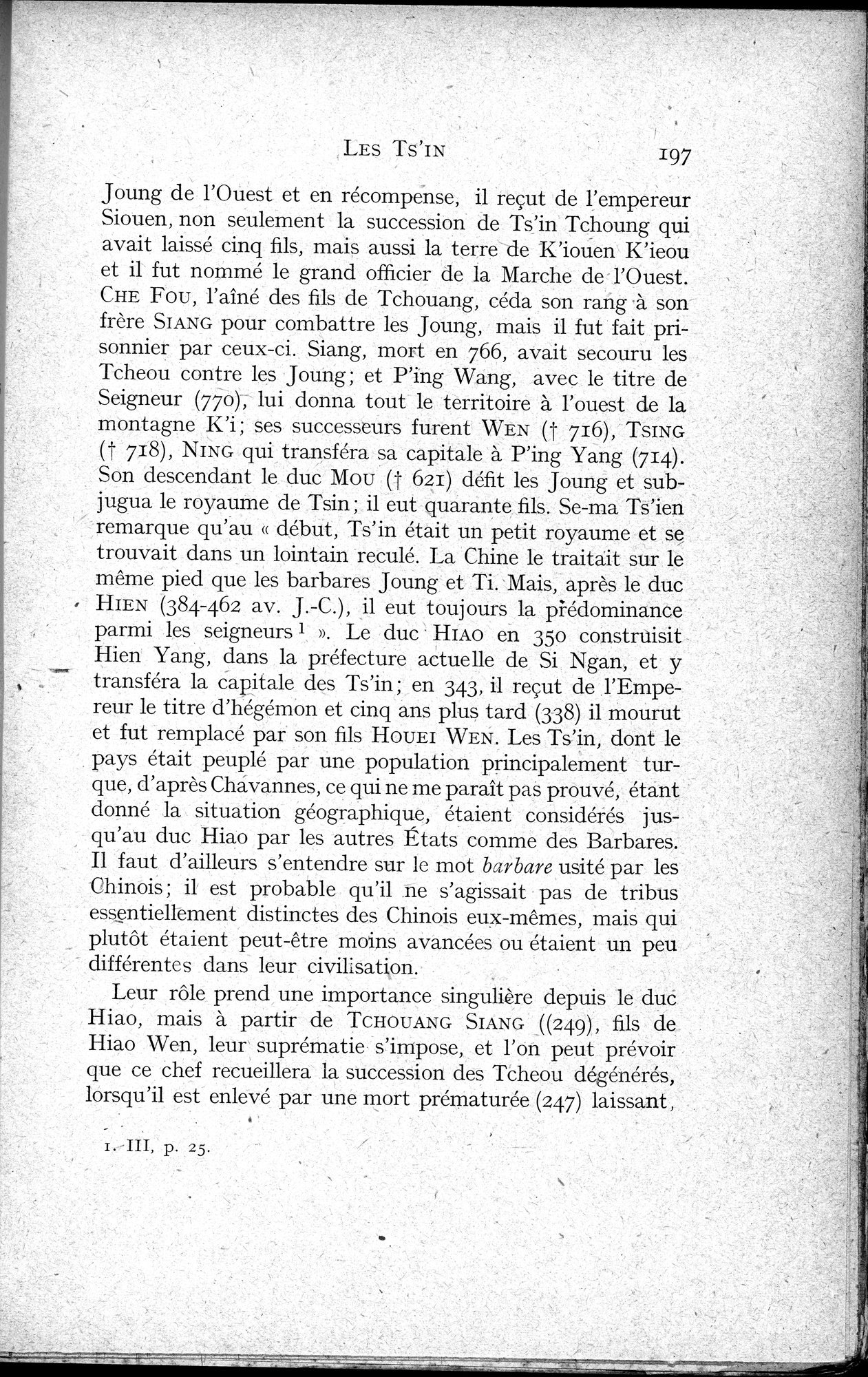 Histoire Générale de la Chine : vol.1 / 199 ページ（白黒高解像度画像）