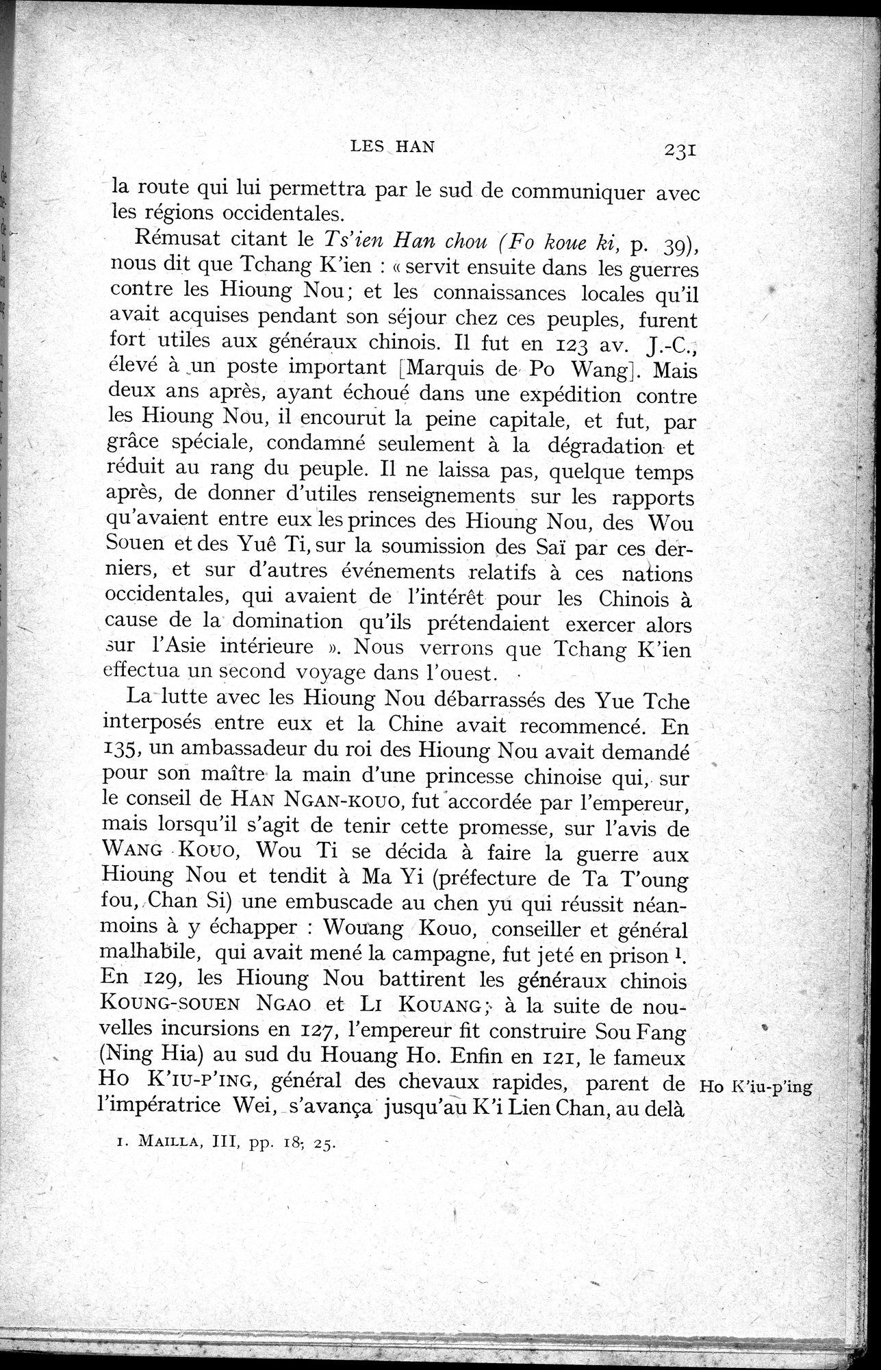 Histoire Générale de la Chine : vol.1 / 233 ページ（白黒高解像度画像）