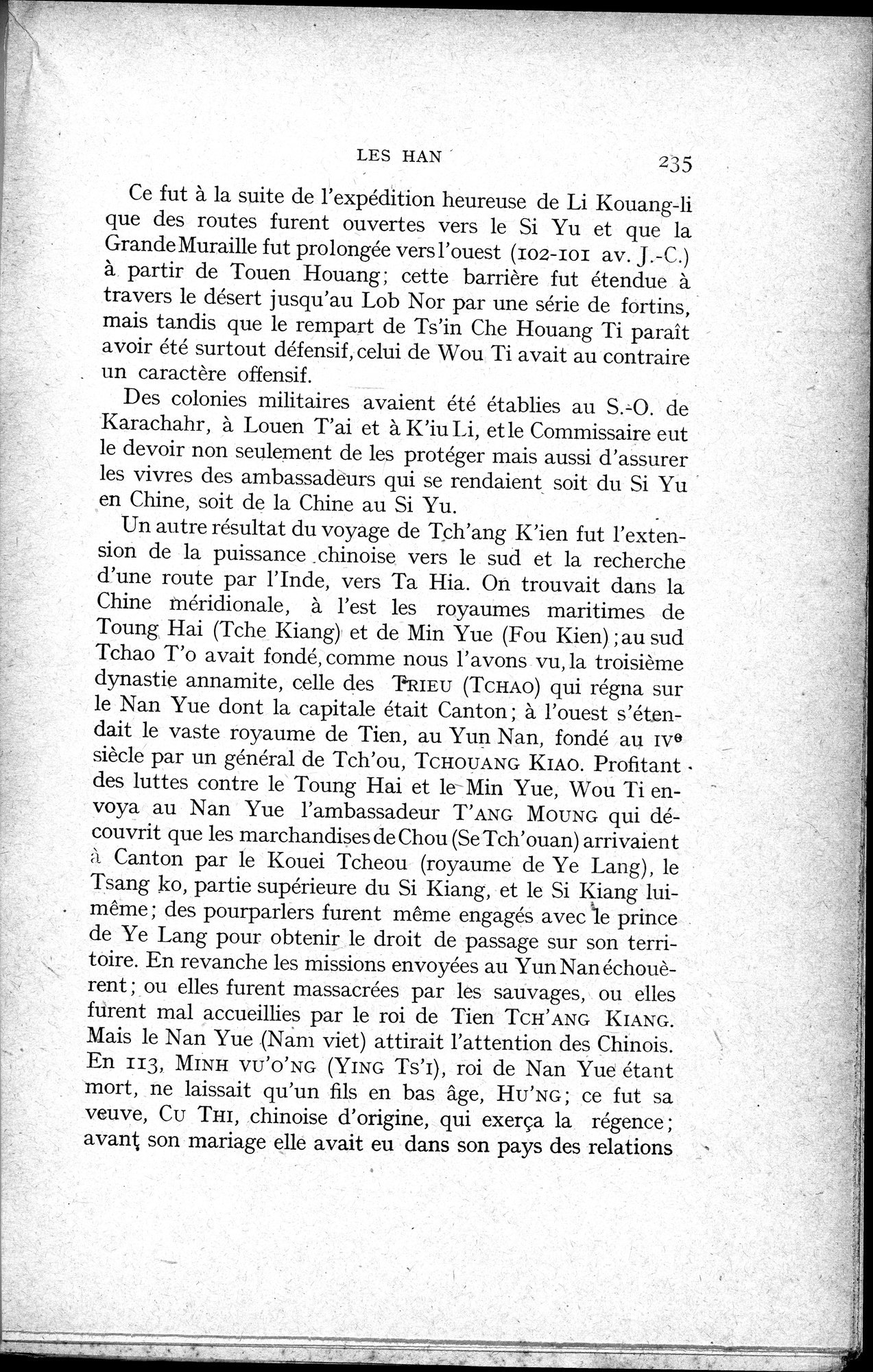 Histoire Générale de la Chine : vol.1 / 237 ページ（白黒高解像度画像）