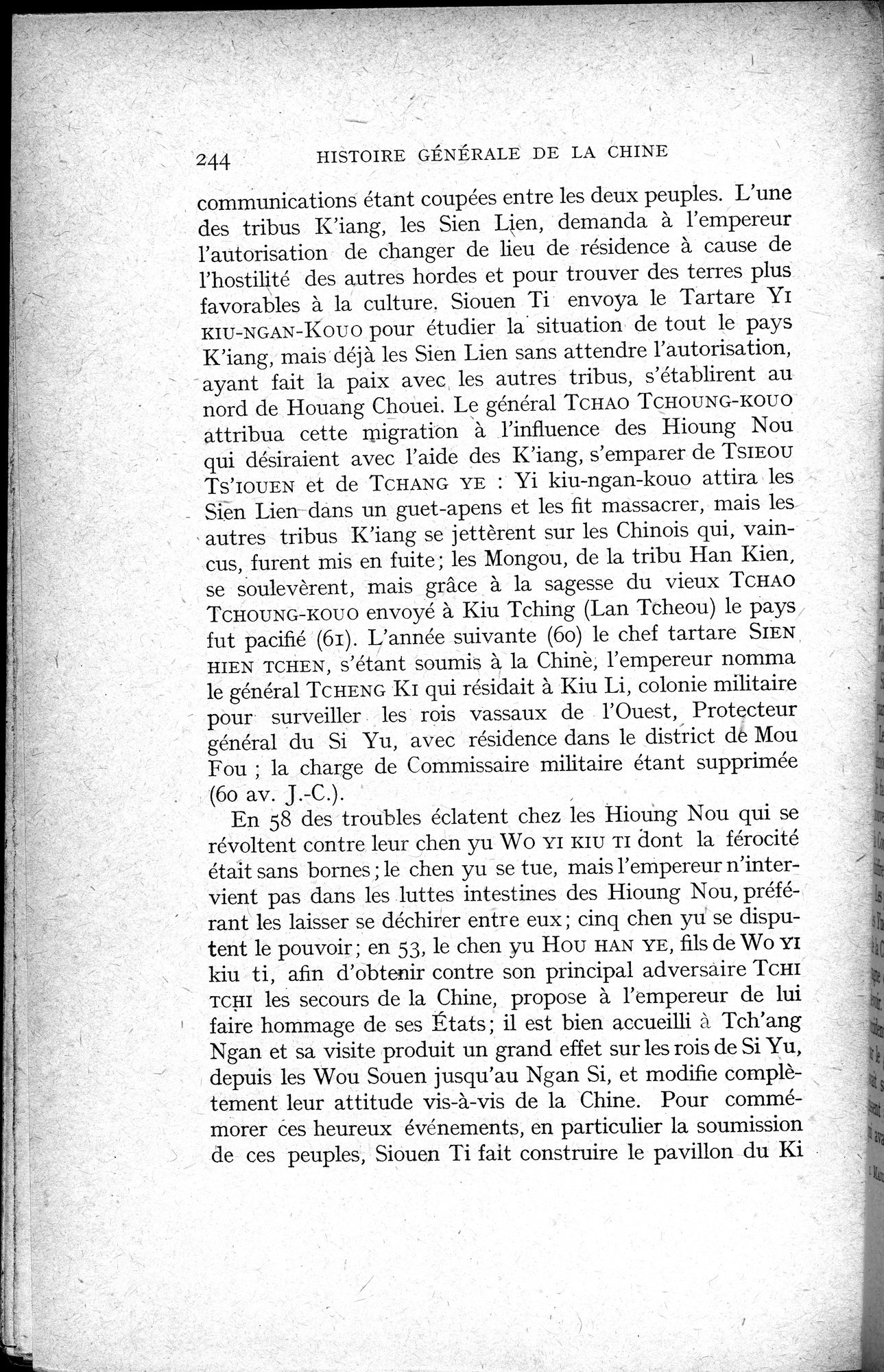 Histoire Générale de la Chine : vol.1 / 246 ページ（白黒高解像度画像）