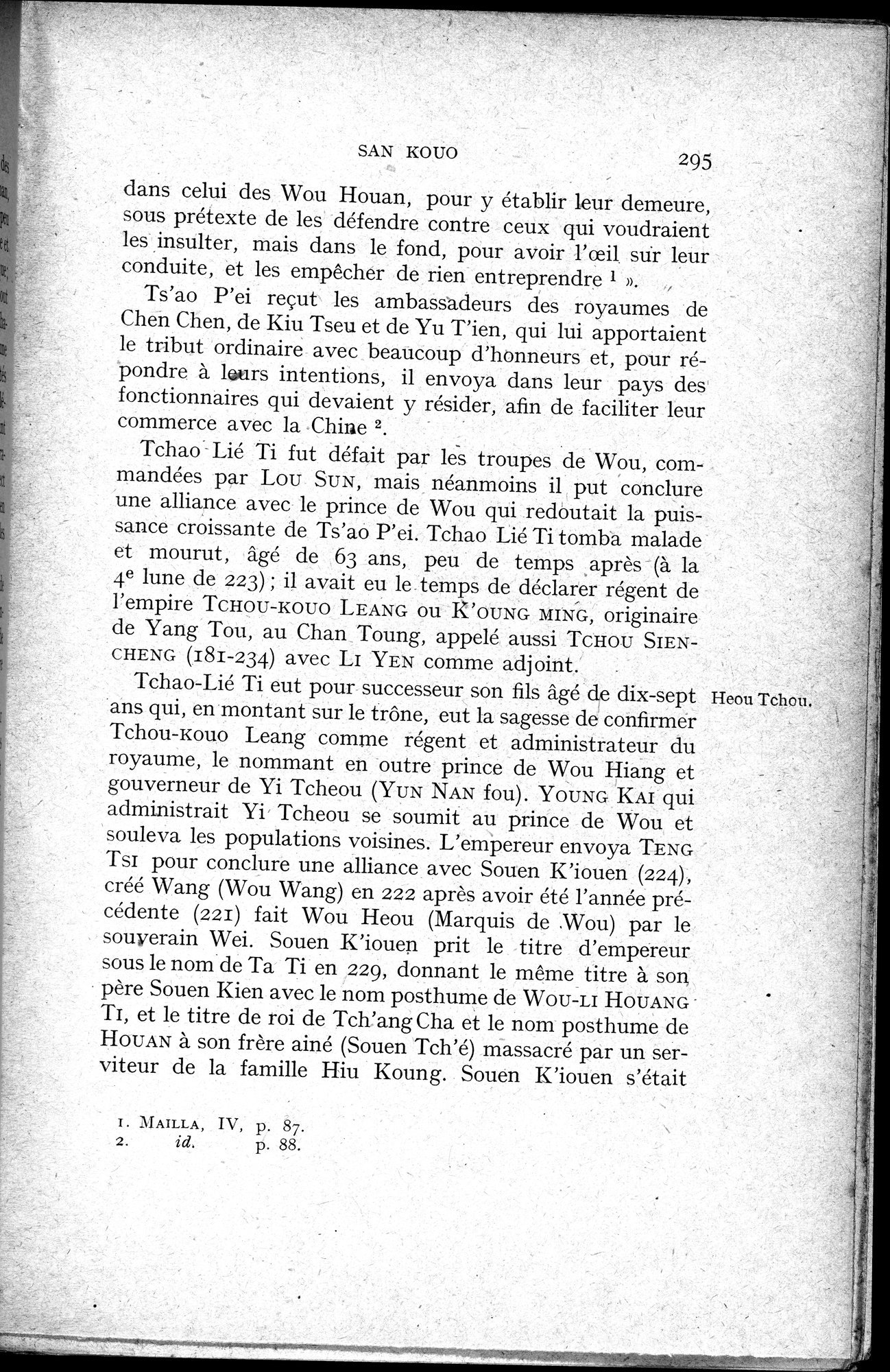 Histoire Générale de la Chine : vol.1 / 297 ページ（白黒高解像度画像）