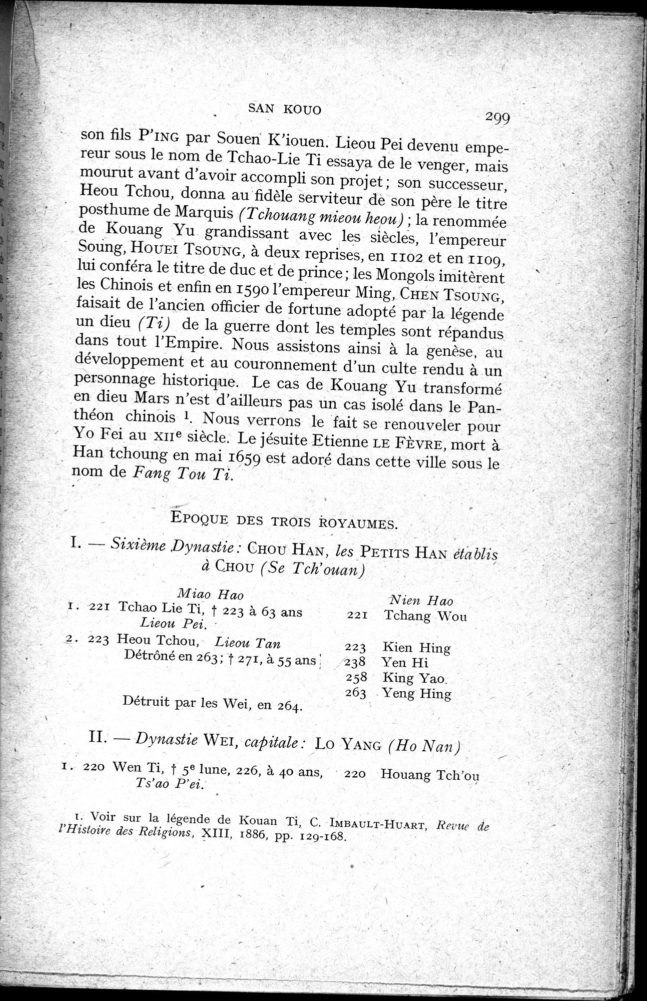 Histoire Générale de la Chine : vol.1 / 301 ページ（白黒高解像度画像）