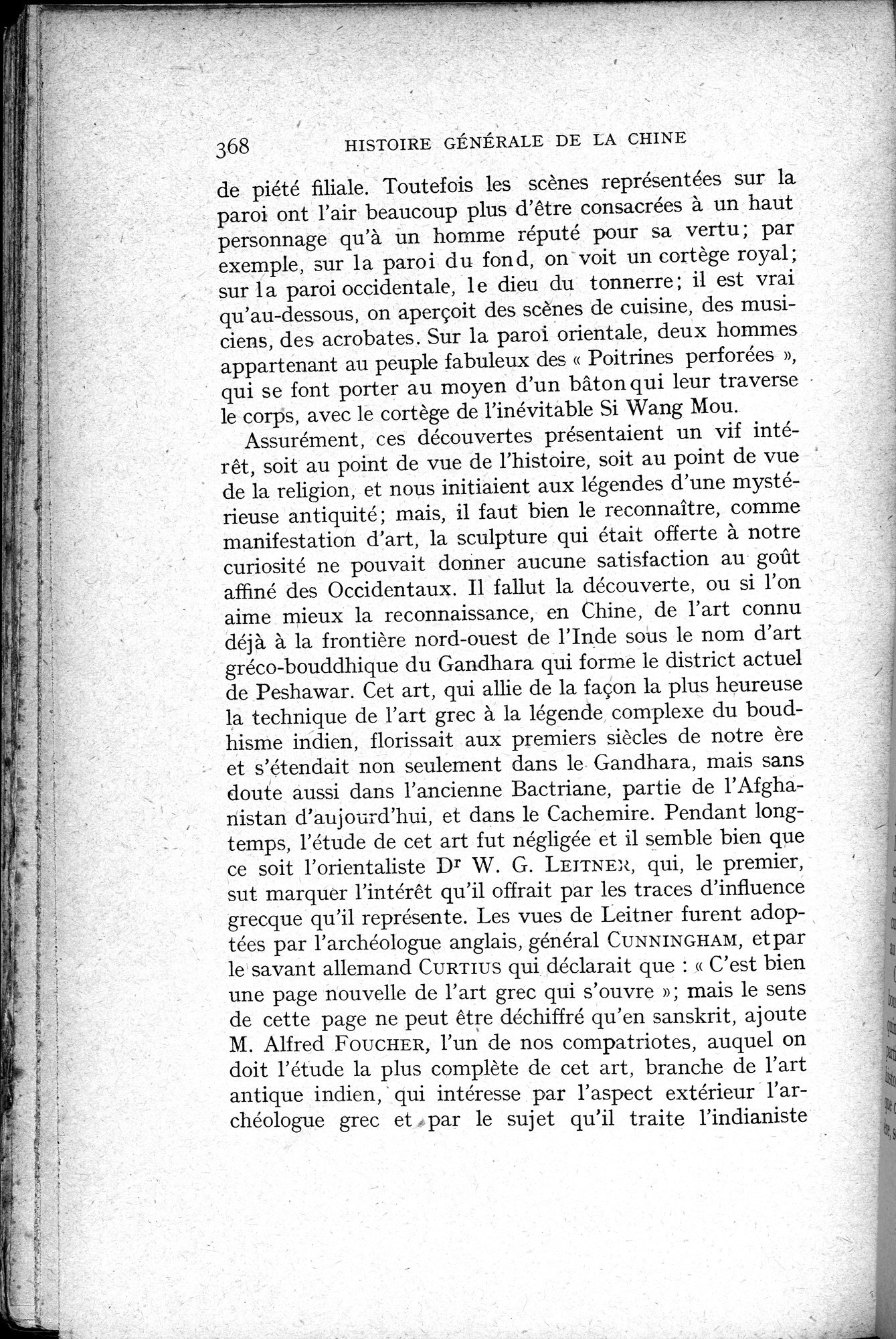 Histoire Générale de la Chine : vol.1 / 370 ページ（白黒高解像度画像）