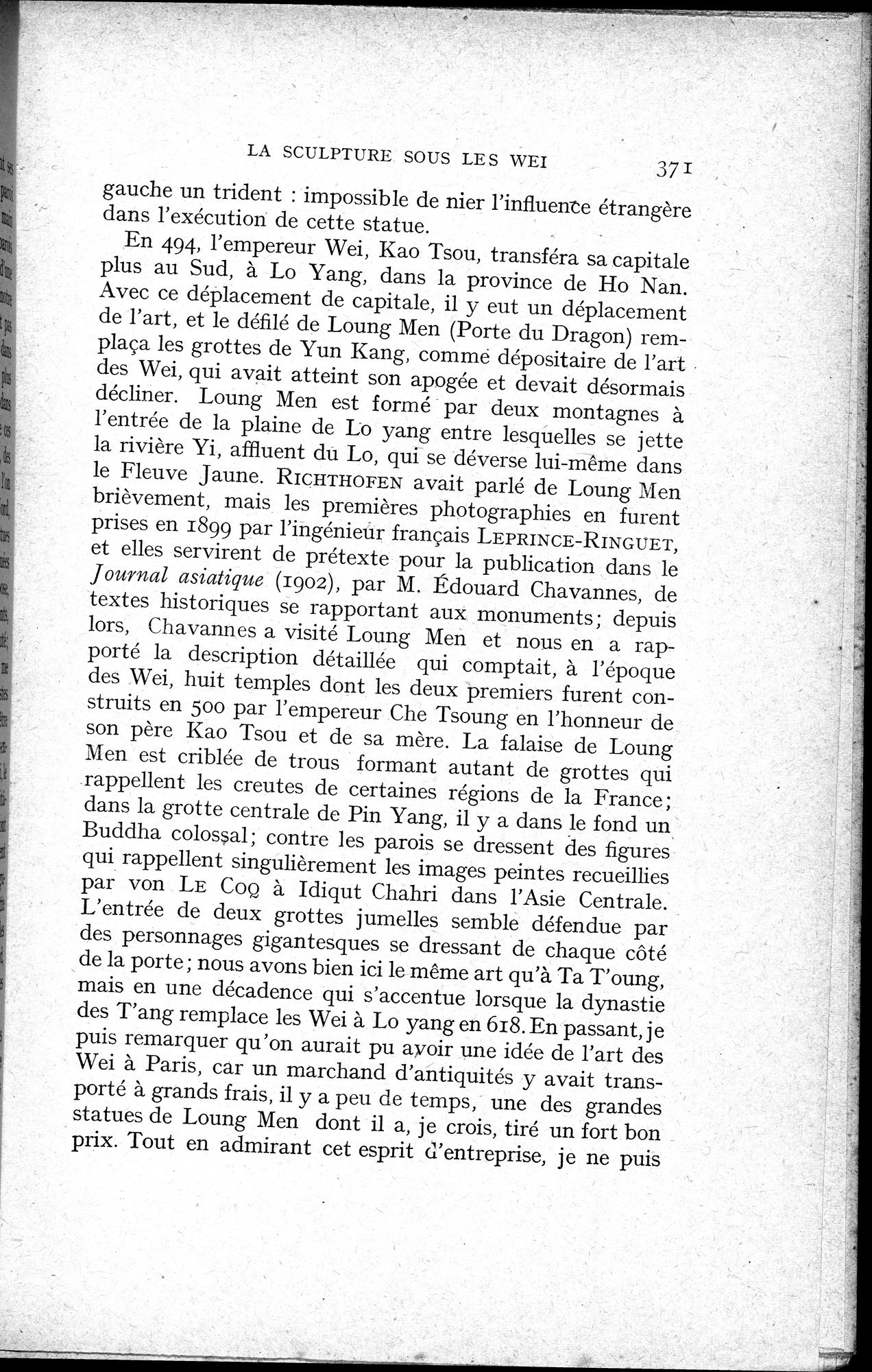 Histoire Générale de la Chine : vol.1 / 373 ページ（白黒高解像度画像）